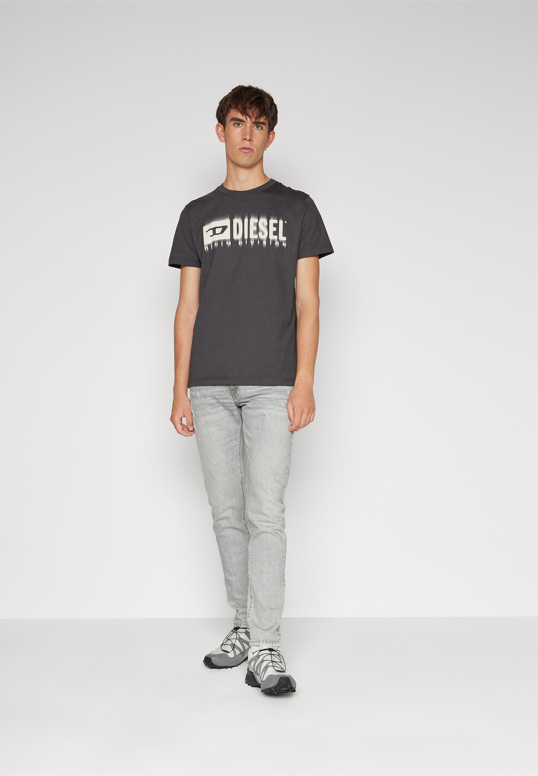 Diesel D-STRUKT - Slim fit jeans - 09g52966/grey denim