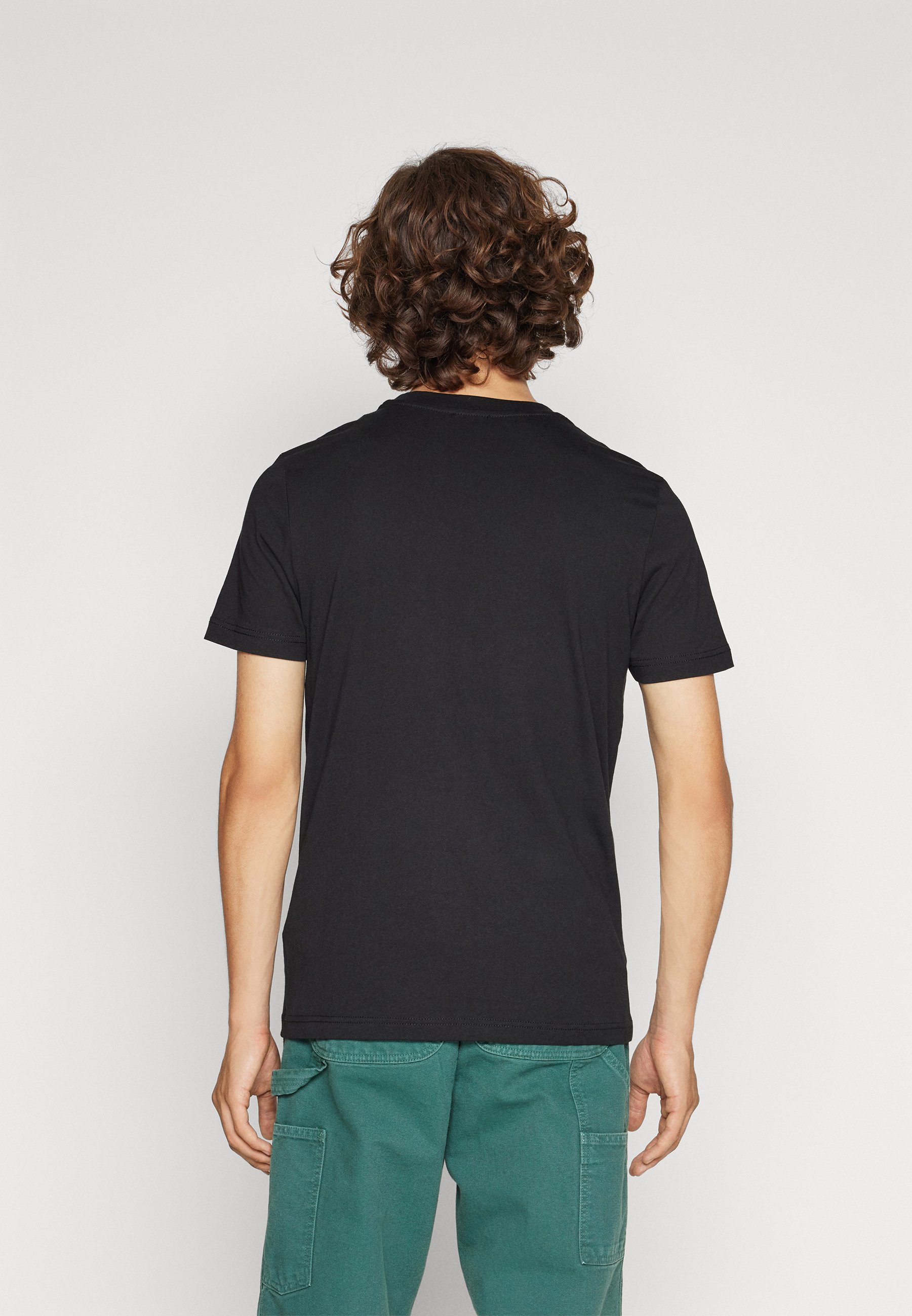 Diesel EGOR UNISEX - Print T-shirt - black