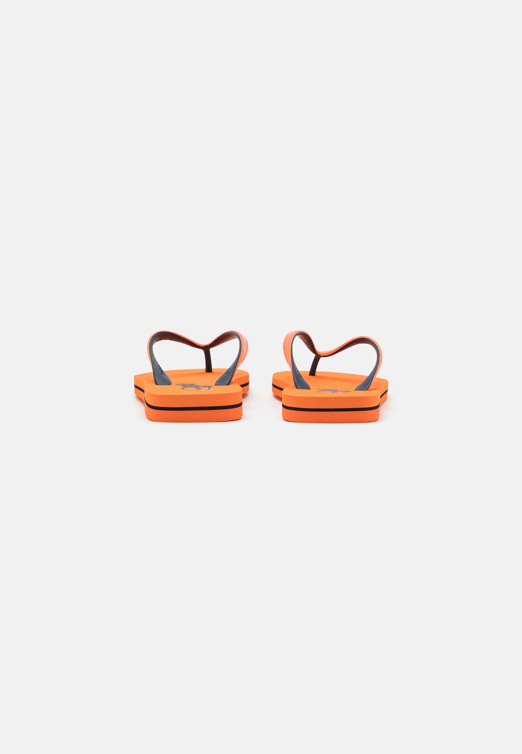 Polo Ralph Lauren BOLT UNISEX - Pool shoes - blaze racing orange/navy/orange