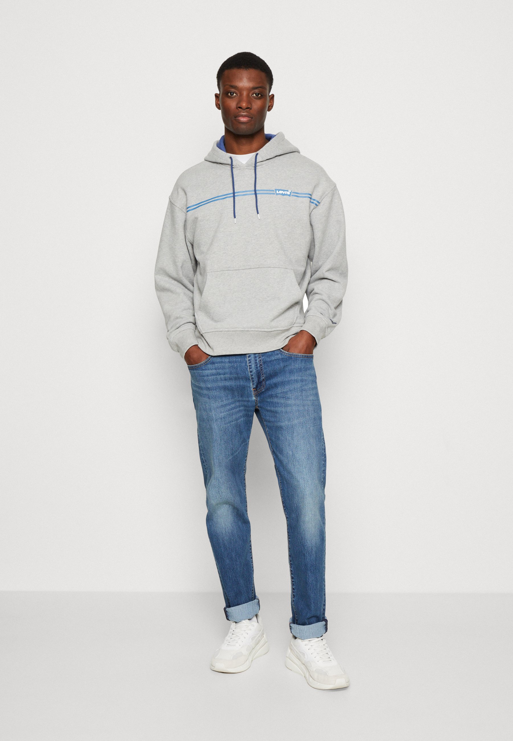 Levi's® 502™ TAPER - Relaxed fit jeans - decollage cool/blue denim