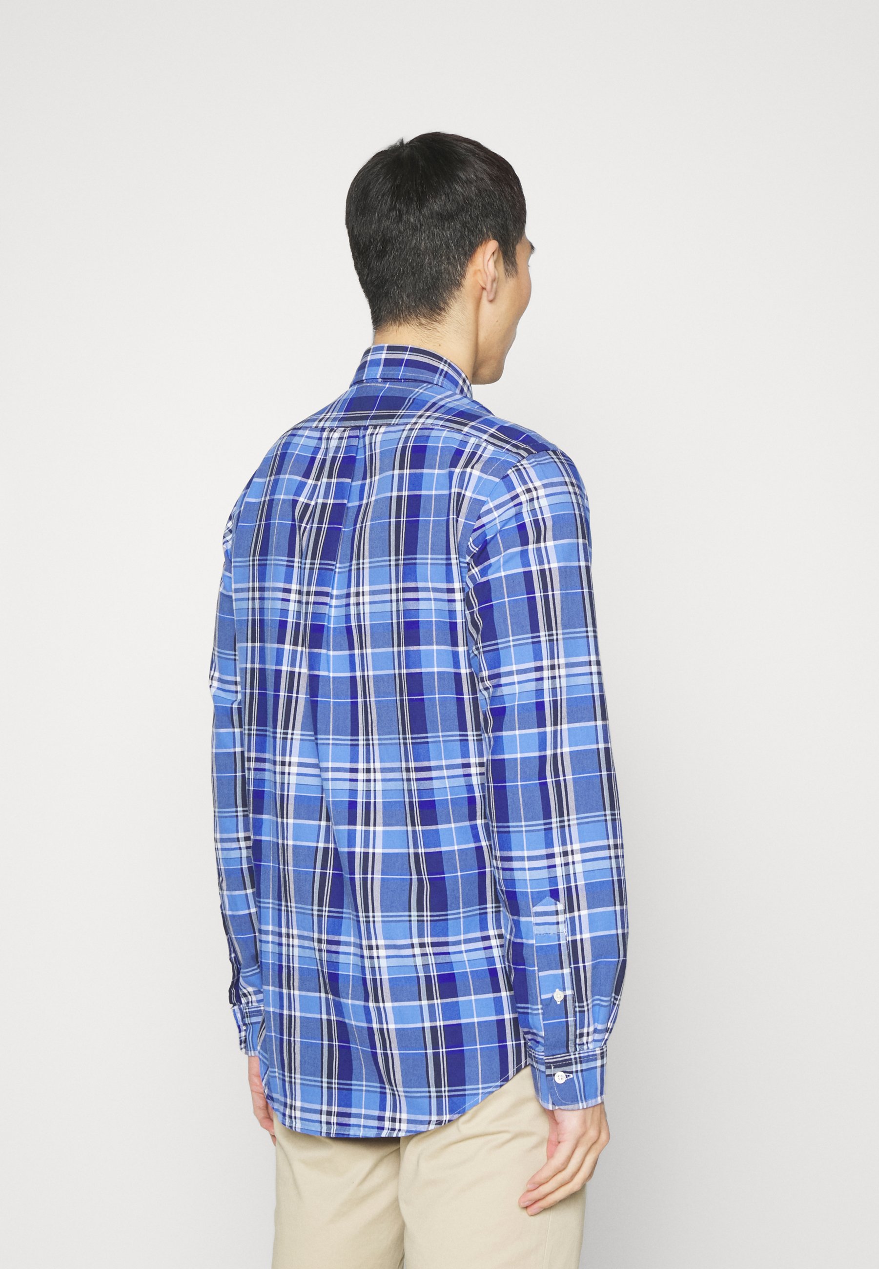 Polo Ralph Lauren LONG SLEEVE SPORT - Shirt - blue multi/blue