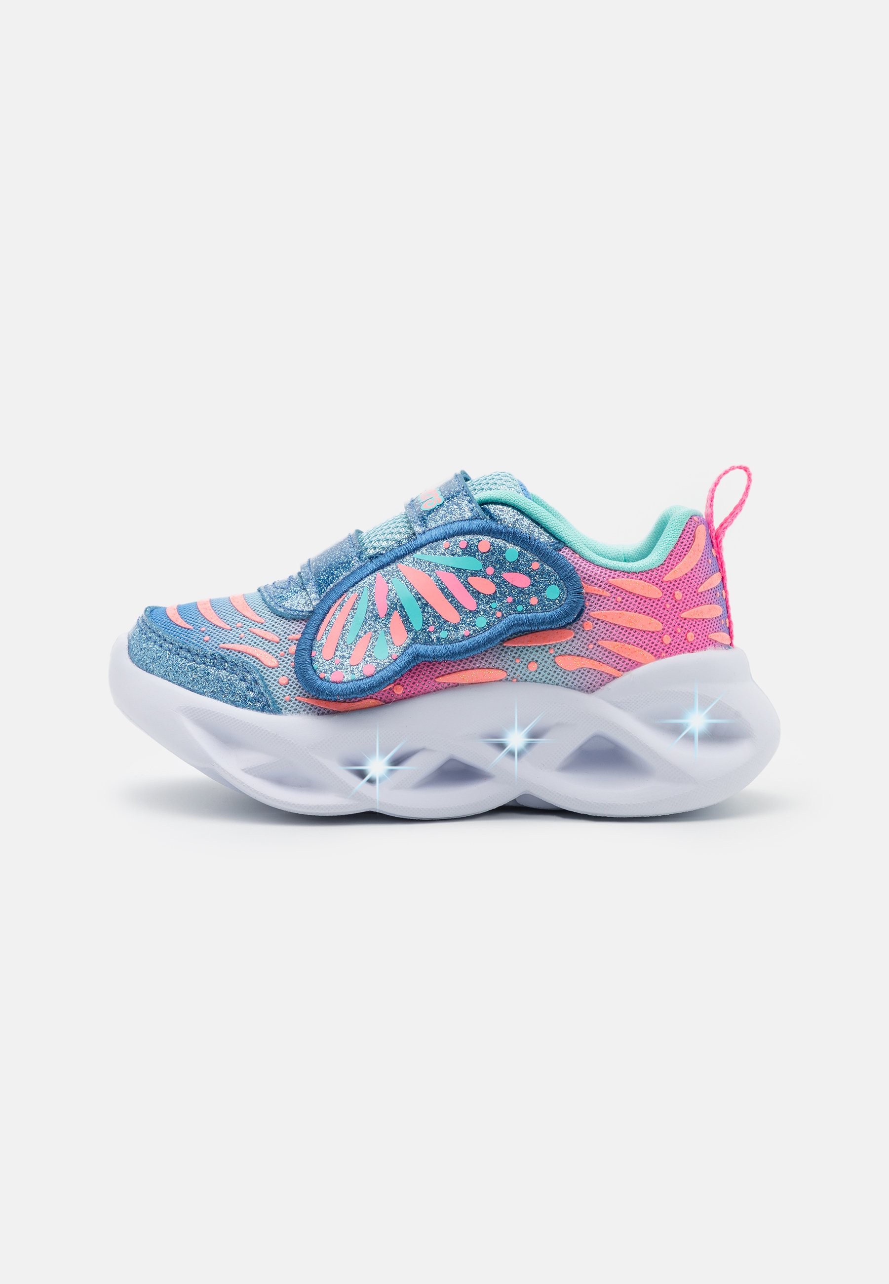 Skechers TWISTY BRIGHTS - Trainers - blue turquoise/blue