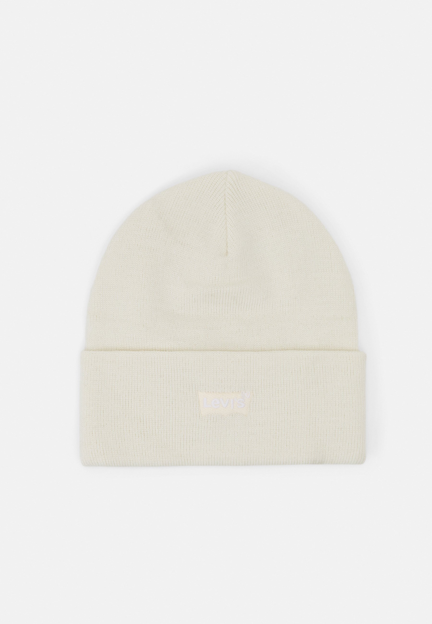 Levi's® SLOUCHY BEANIE TONAL BATWING - Beanie - regular white/white
