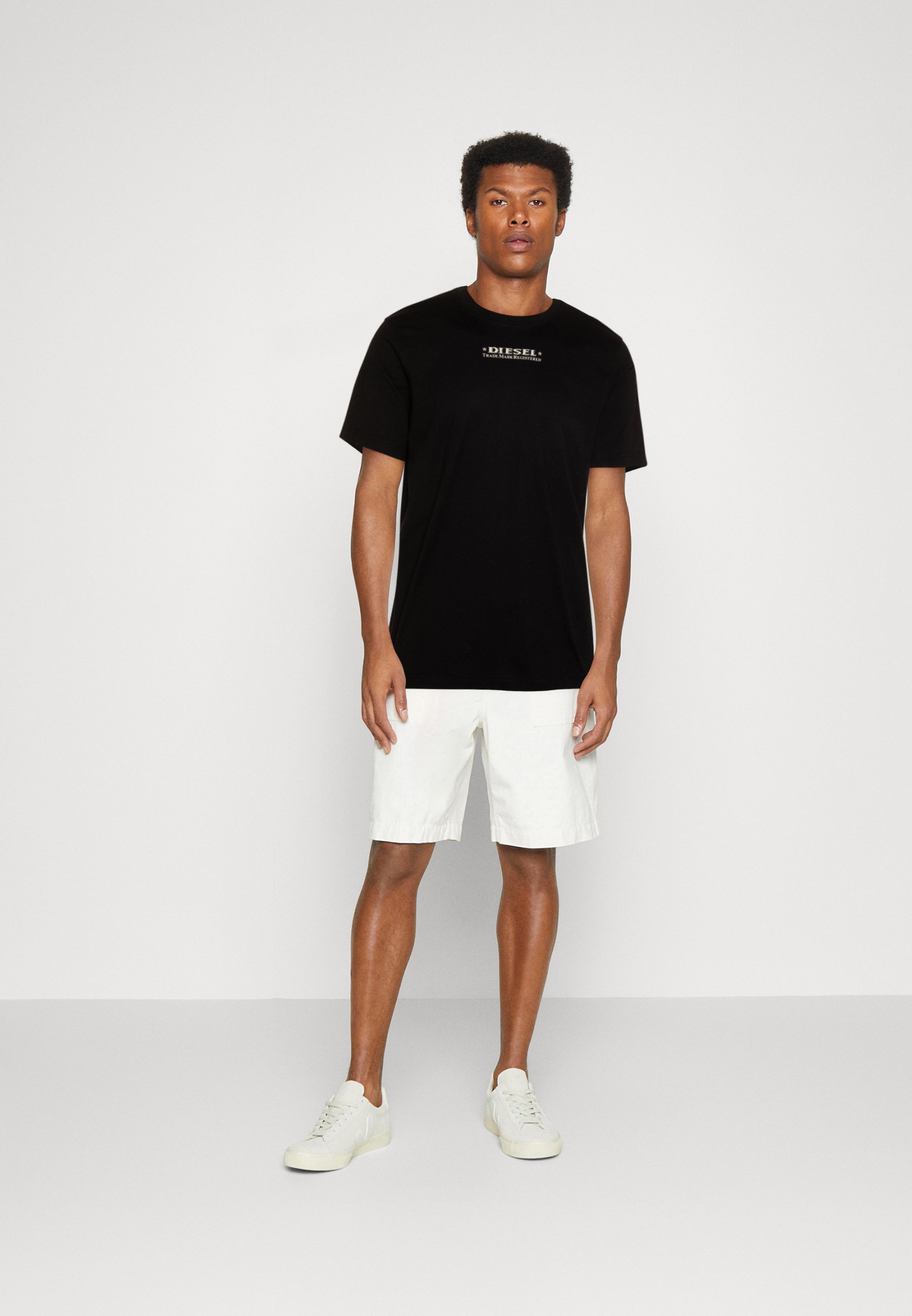 Diesel T-JUST-L4 - Print T-shirt - black