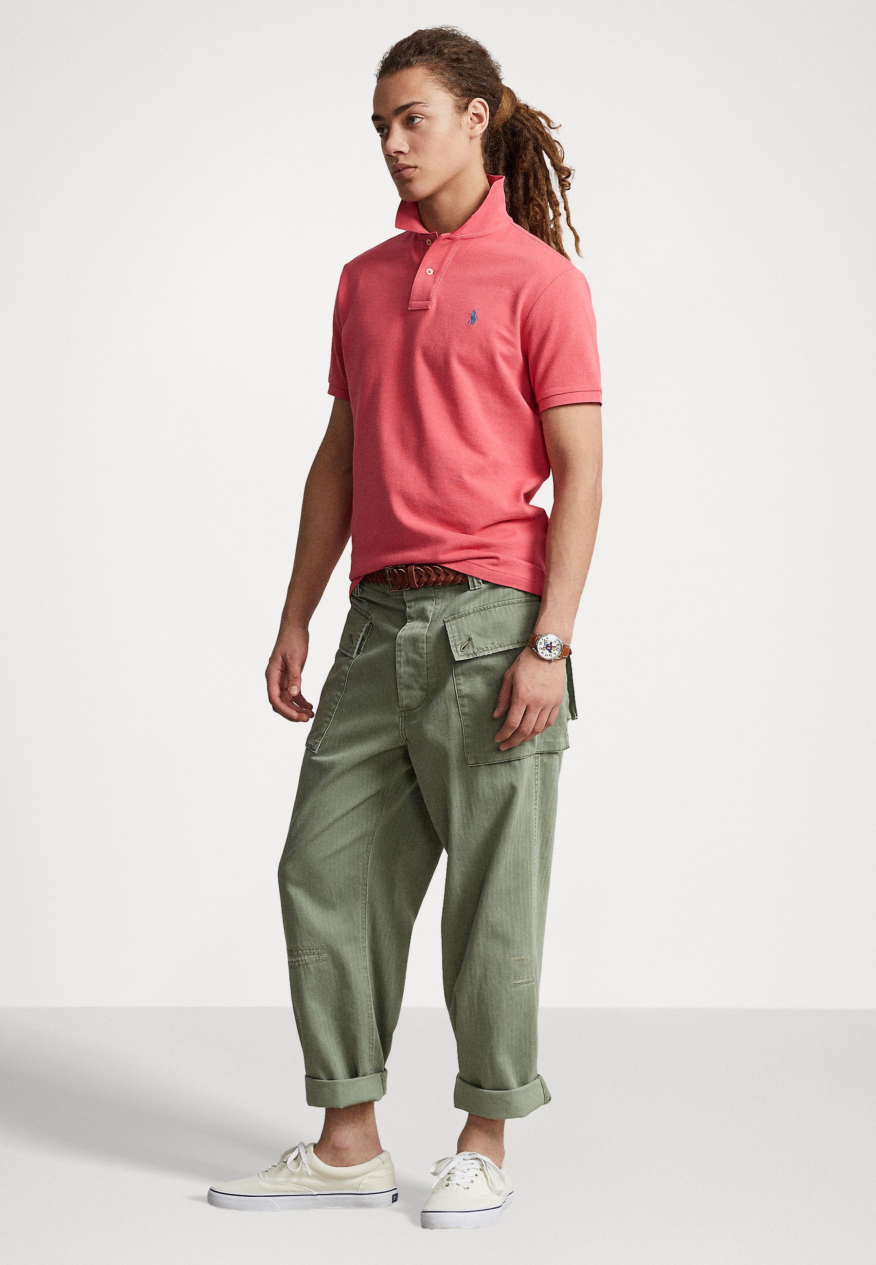 Polo Ralph Lauren SHORT SLEEVE - Polo shirt - red sky/red