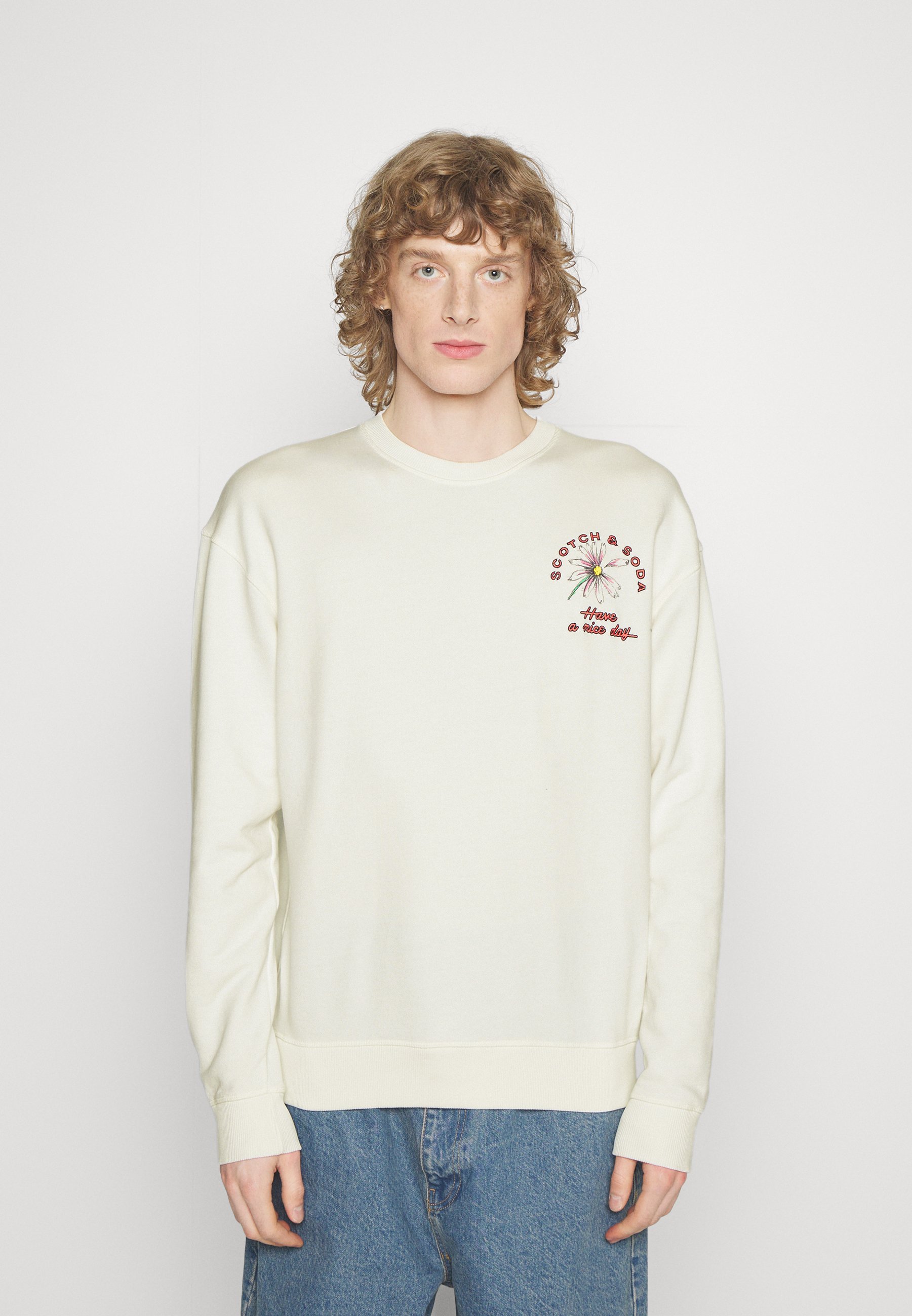 Scotch & Soda FESTIVAL  - Sweatshirt - off-white