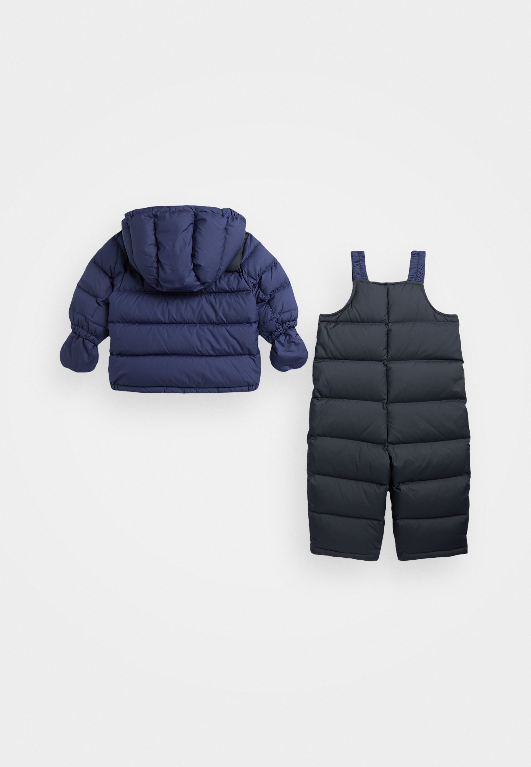 Polo Ralph Lauren BABY EL CAP OUTERWEAR SNOWSUIT SET - Snowsuit - newport navy/black/dark blue