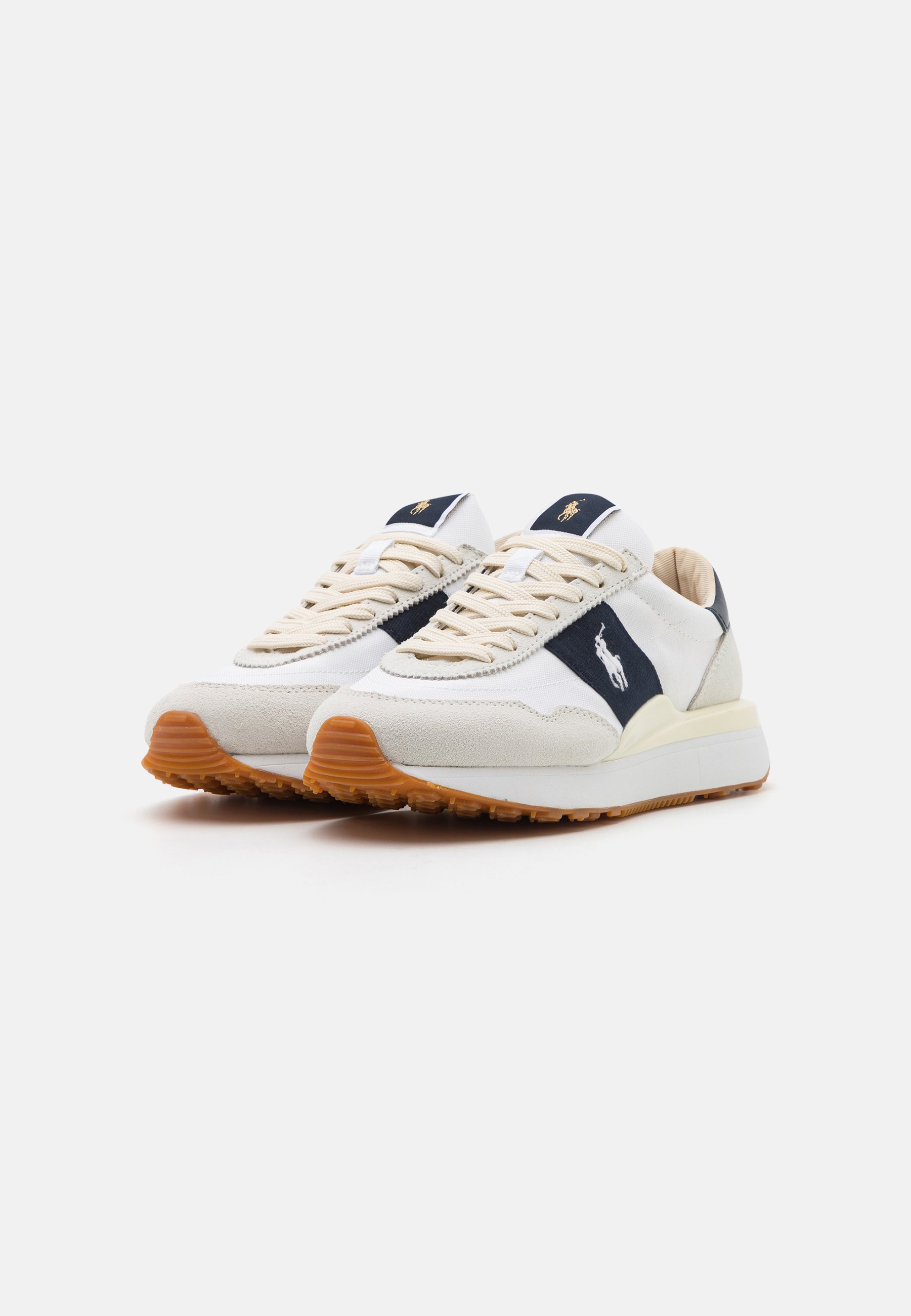Polo Ralph Lauren TRAIN UNISEX - Trainers - white/newport navy/white