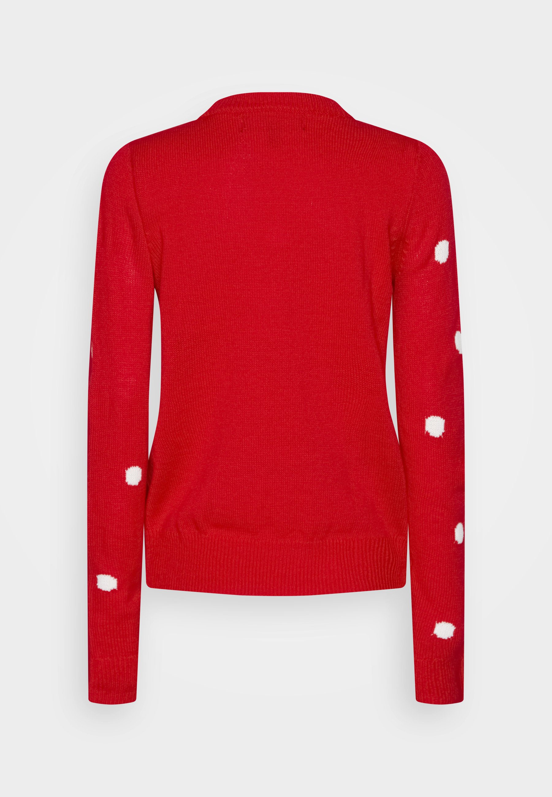 Vero Moda VMTINSEL O-NECK XMAS - Jumper - chinese red/snow white/sepia tint/chocolate plum/gold/red