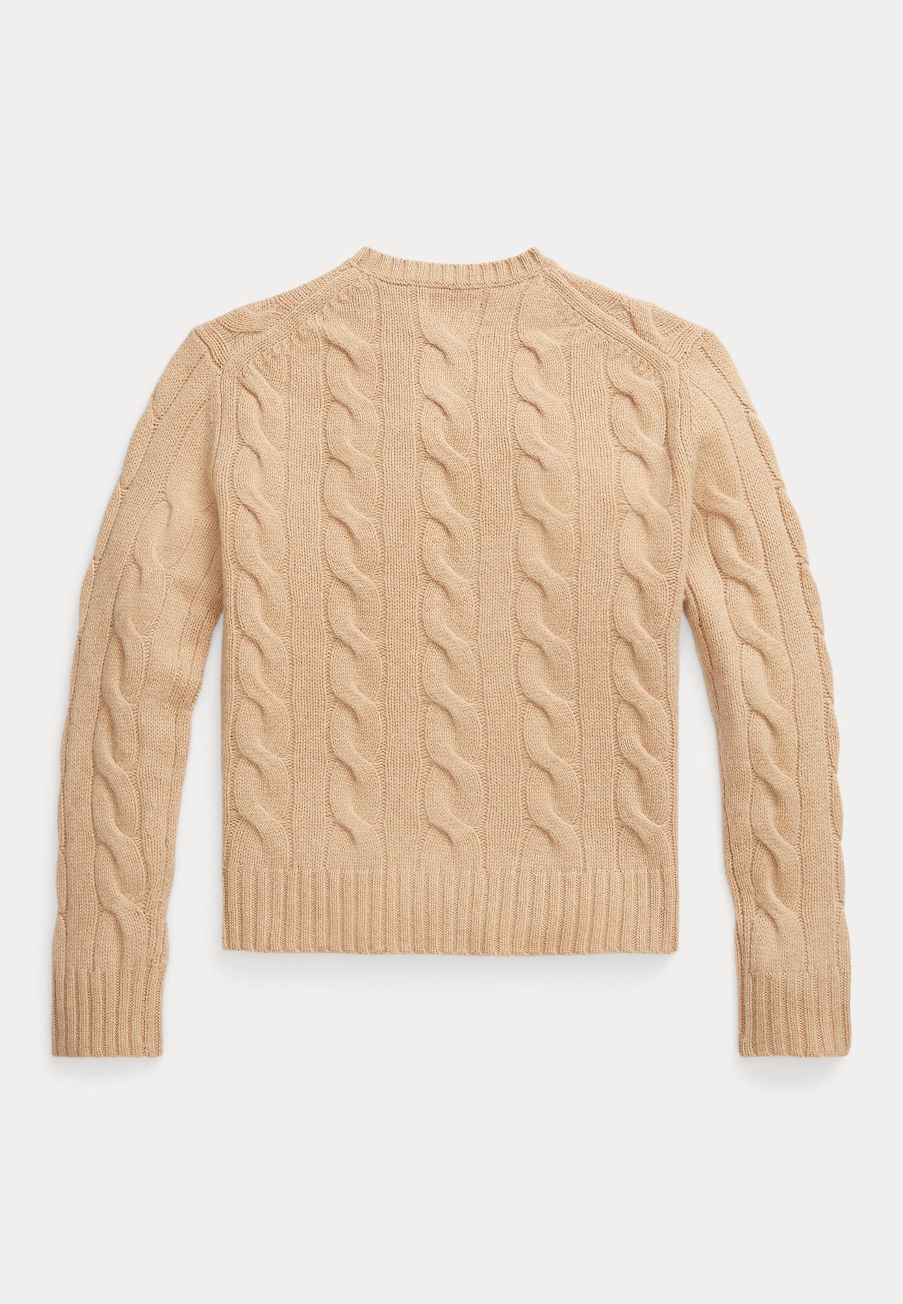 Polo Ralph Lauren LONG SLEEVE - Jumper - camel melange/camel