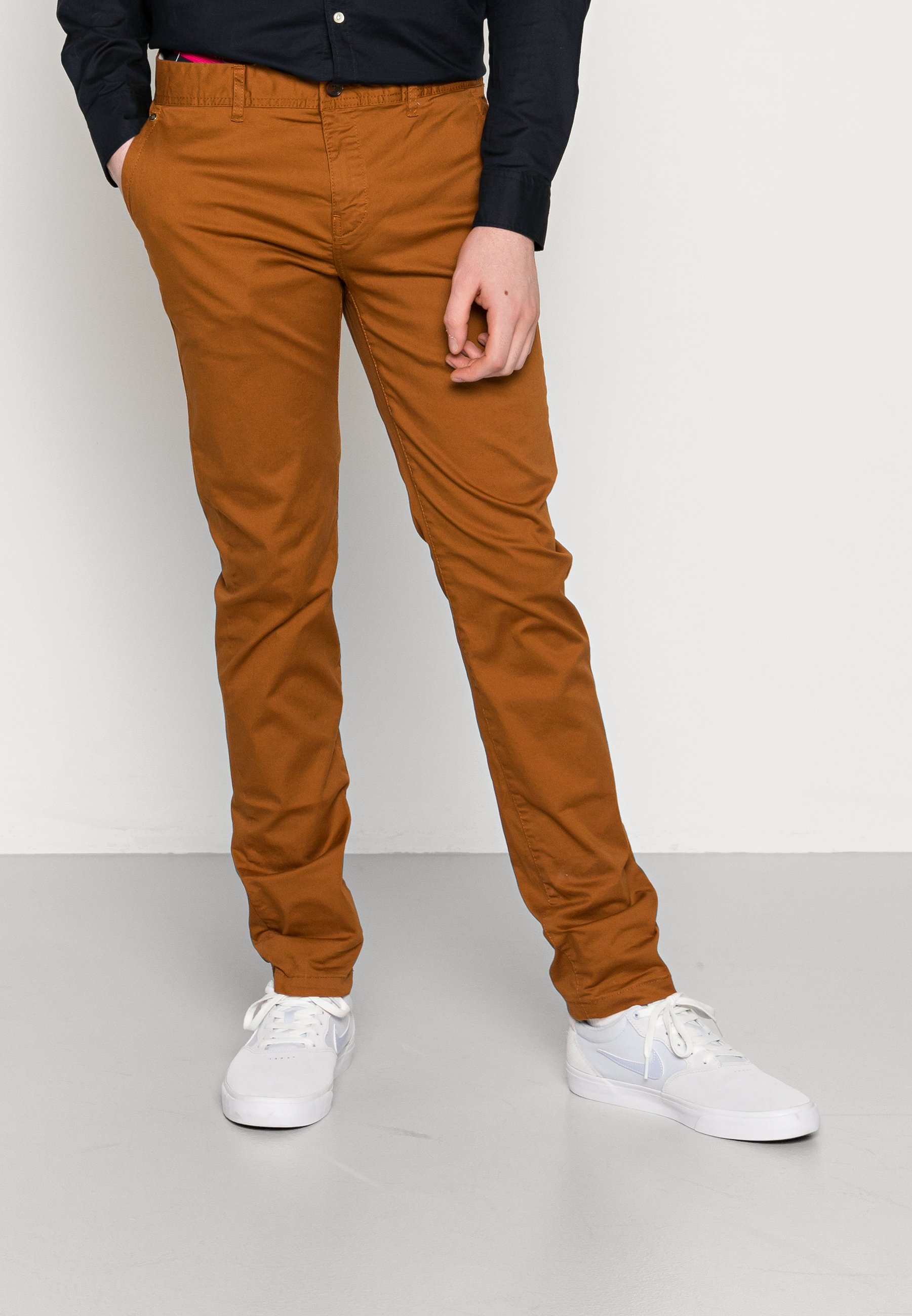 Scotch & Soda MOTT CONTAINS - Chinos - walnut/brown