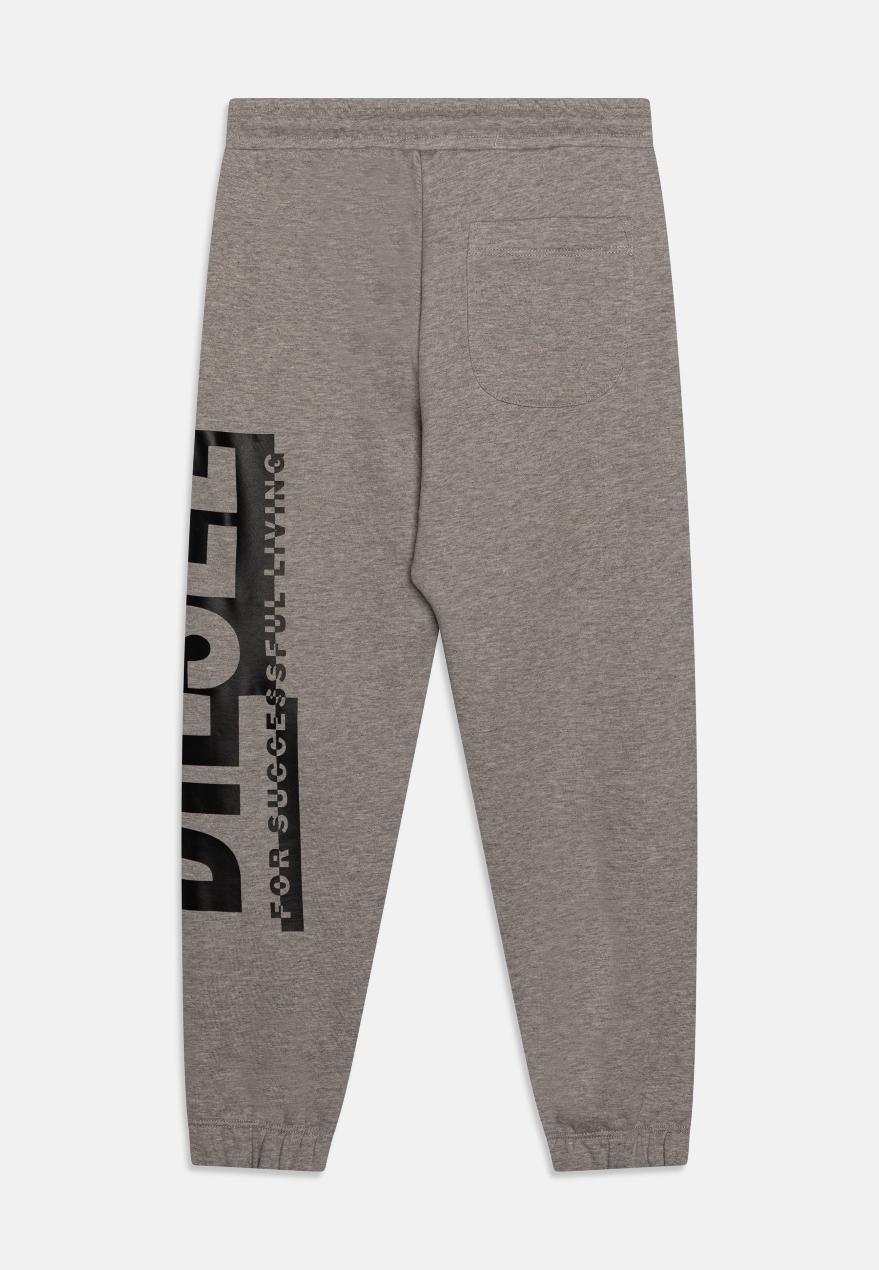 Diesel PFIN UNISEX - Tracksuit bottoms - grigio melange nuovo/grey