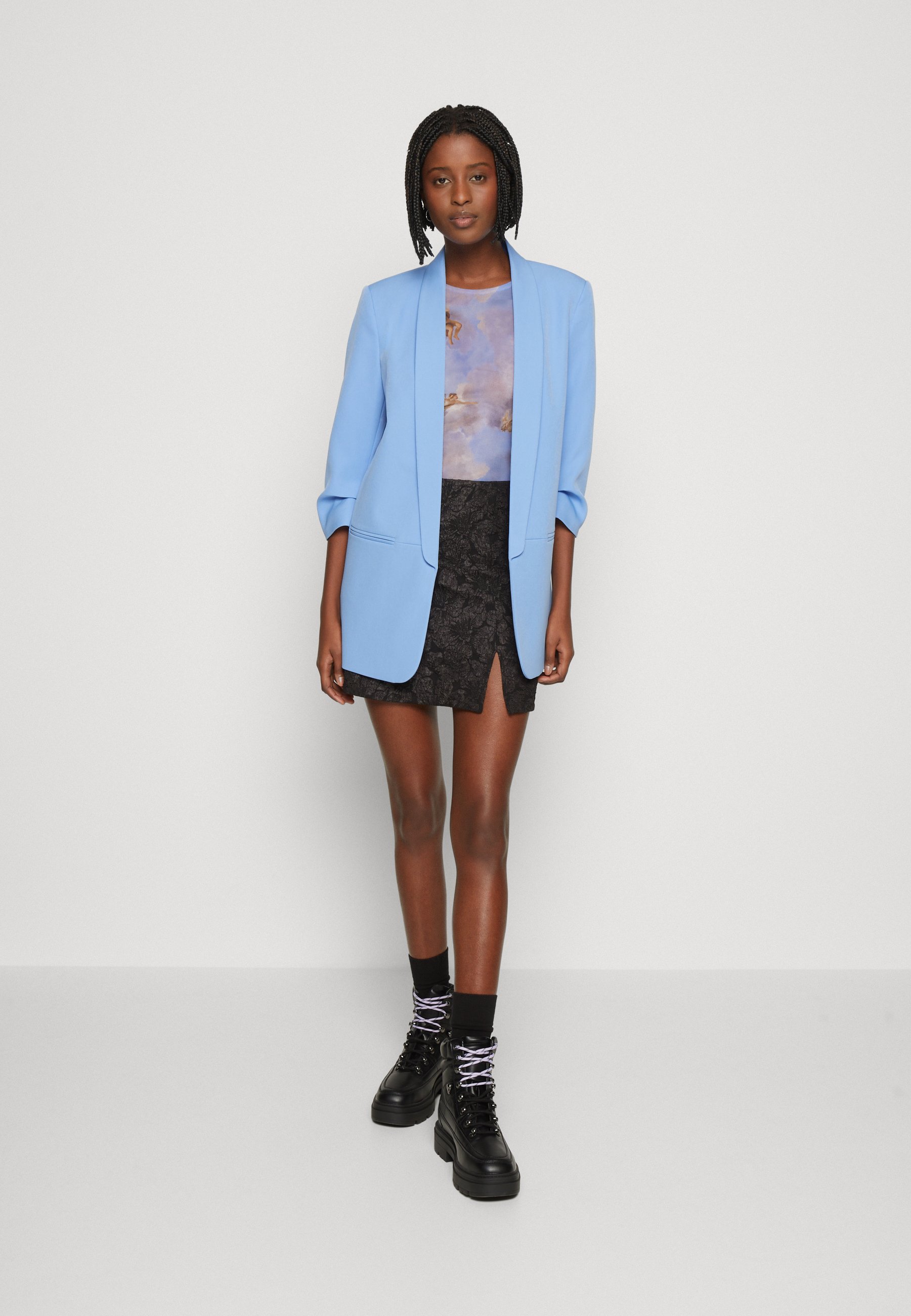 ONLY 3/4 LIFE - Short coat - provence/blue