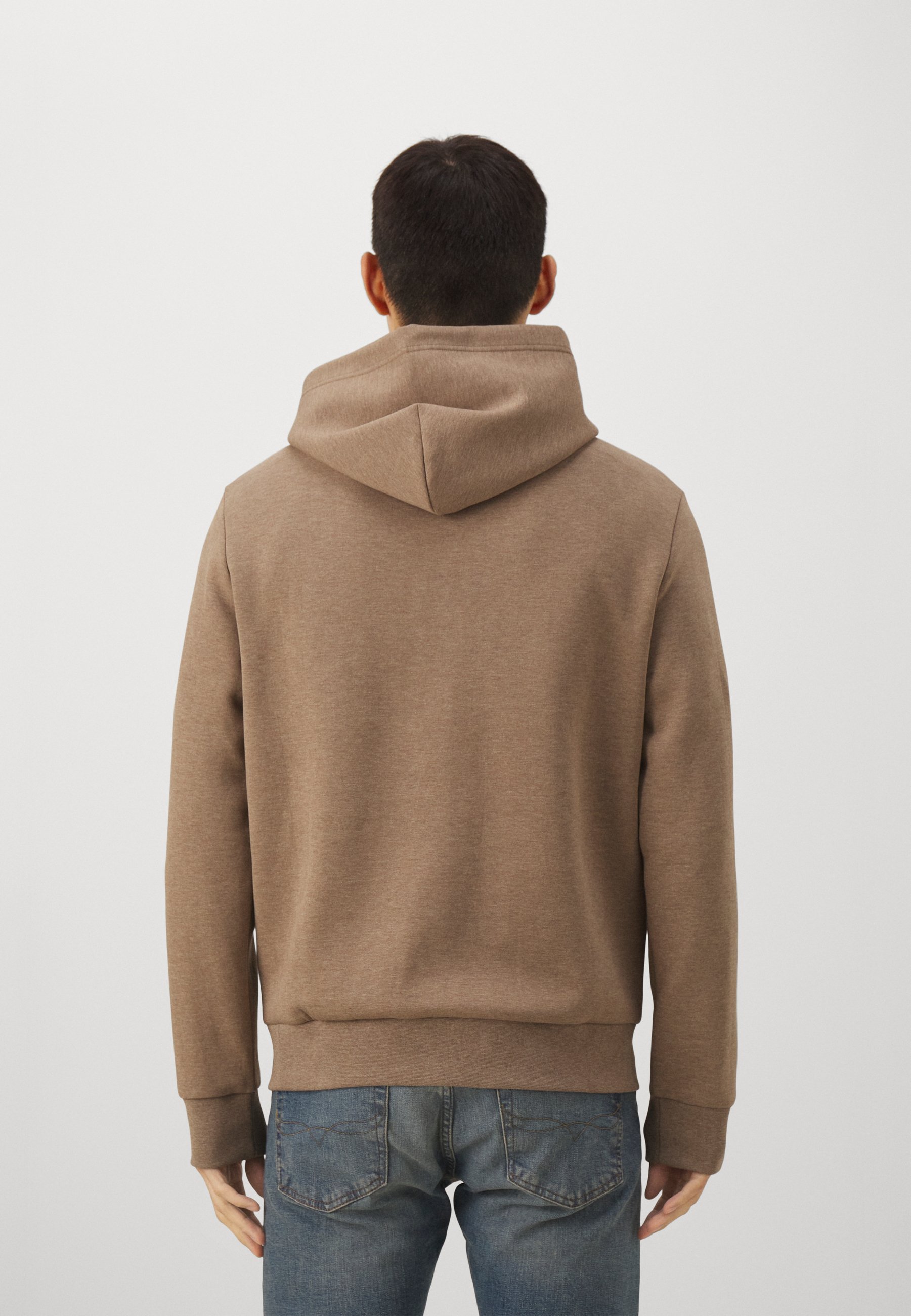 Polo Ralph Lauren LONG SLEEVE - Sweatshirt - dark taupe heather/taupe
