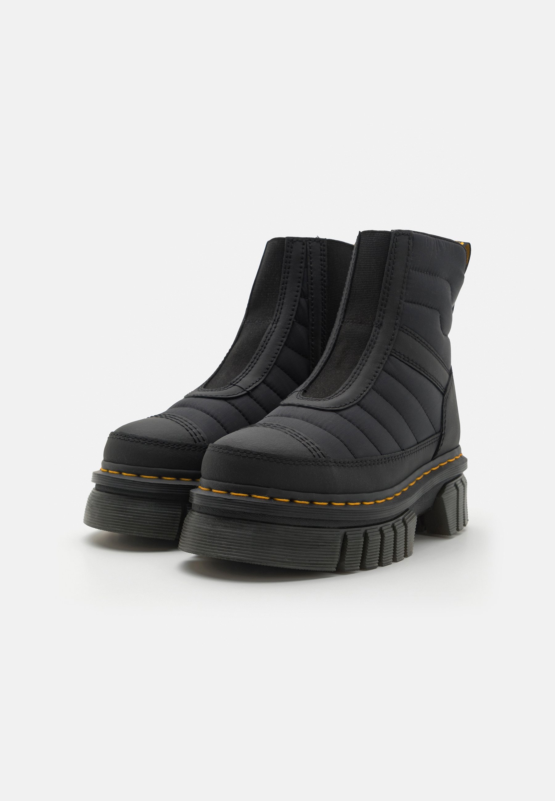 Dr. Martens AUDRICK CHELSEA  - Platform ankle boots - black/black