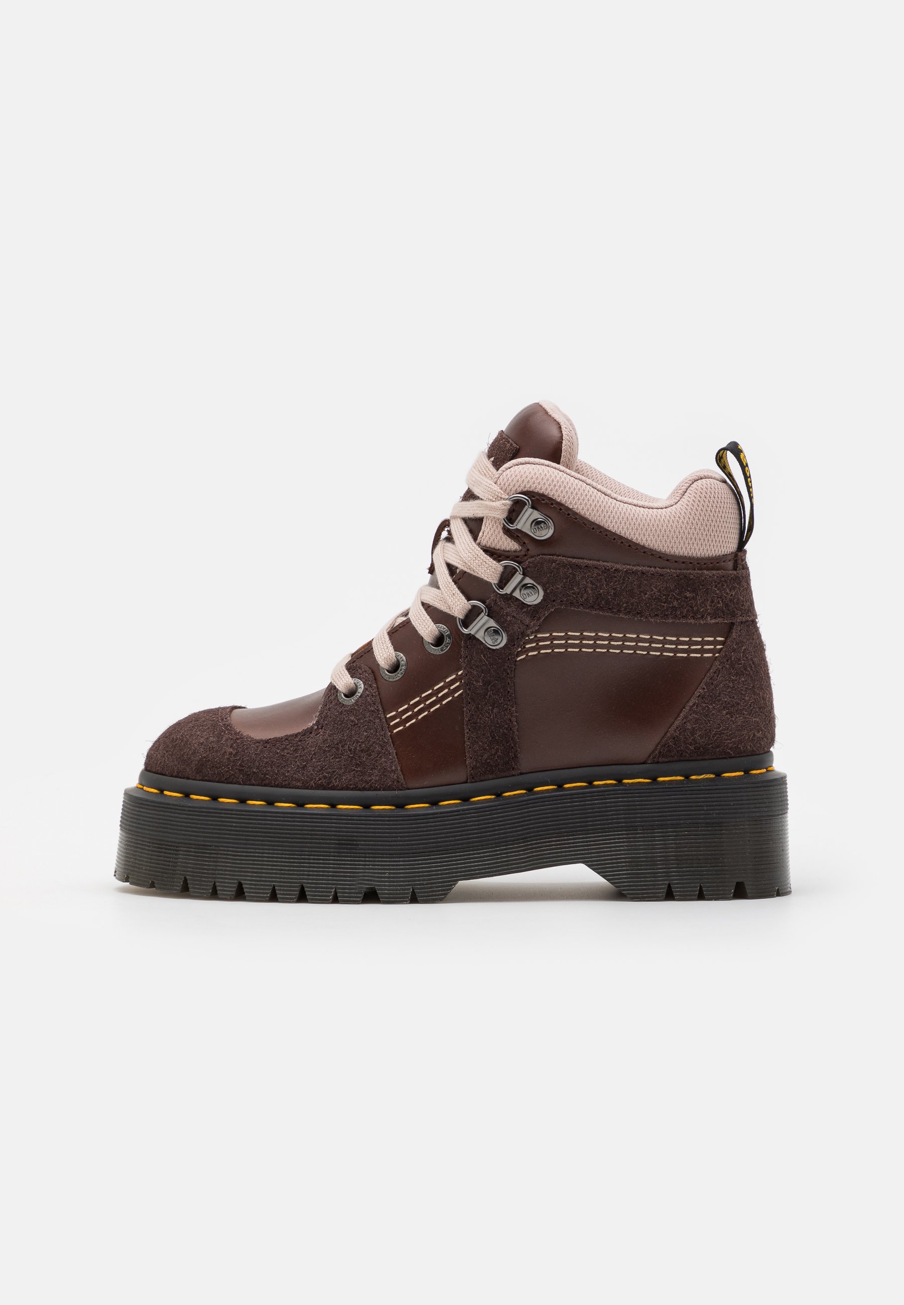 Dr. Martens ZUMA HIKER - Ankle boots - dark brown/dark brown
