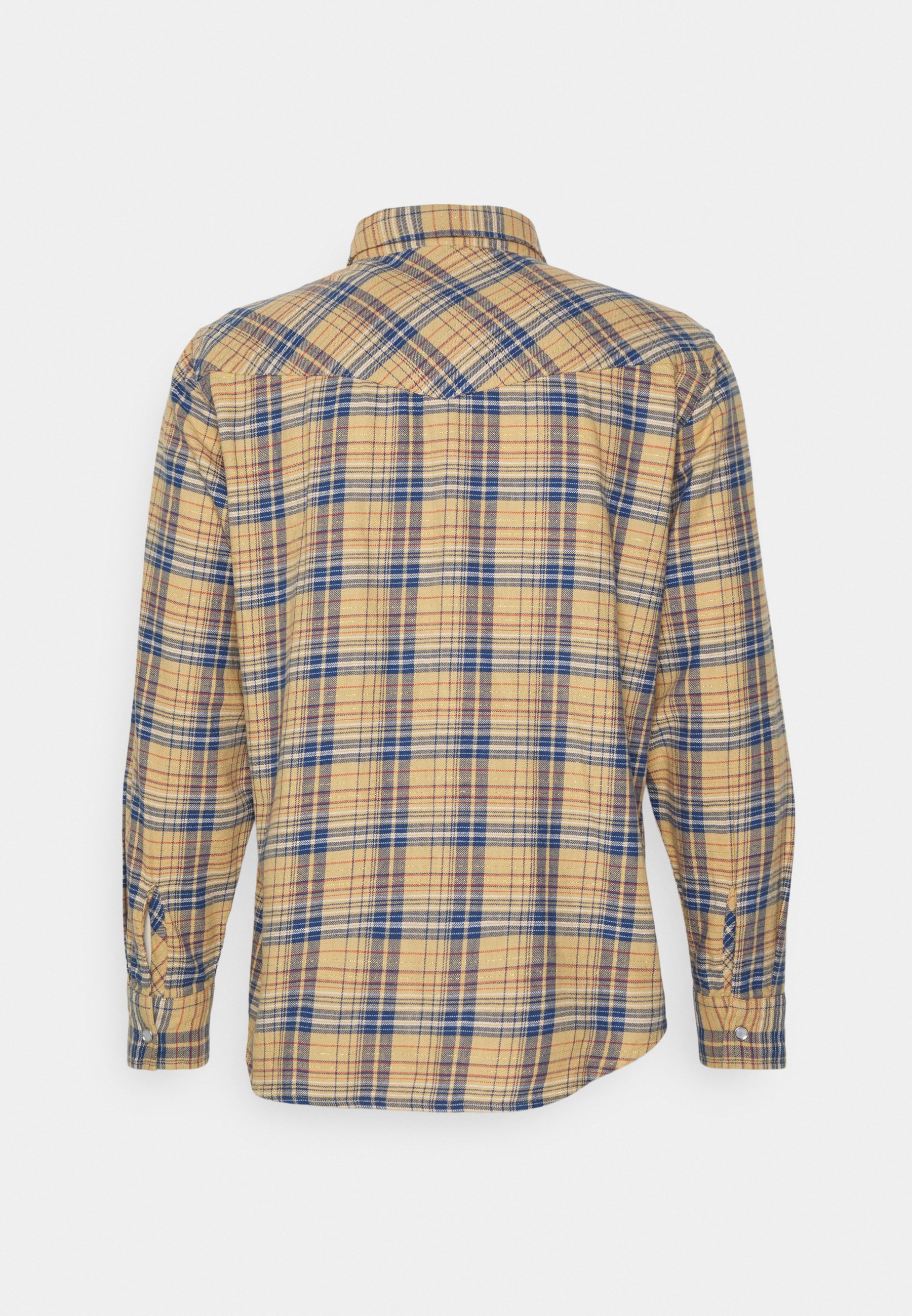 Levi's® RELAXED FIT WESTERN - Shirt - krishan plaid lark/beige