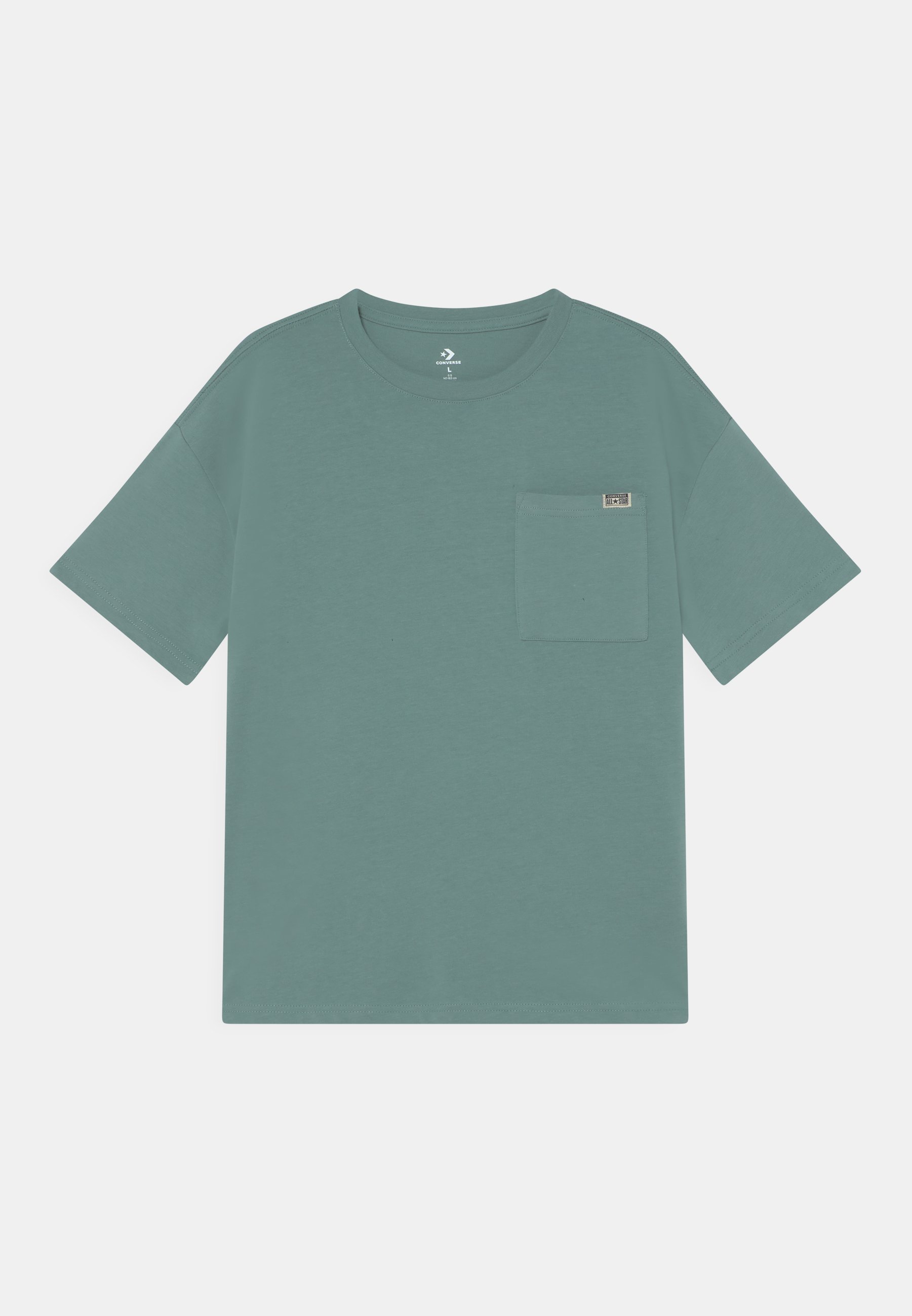 Converse HELIER UNISEX - Basic T-shirt - jade unity/teal