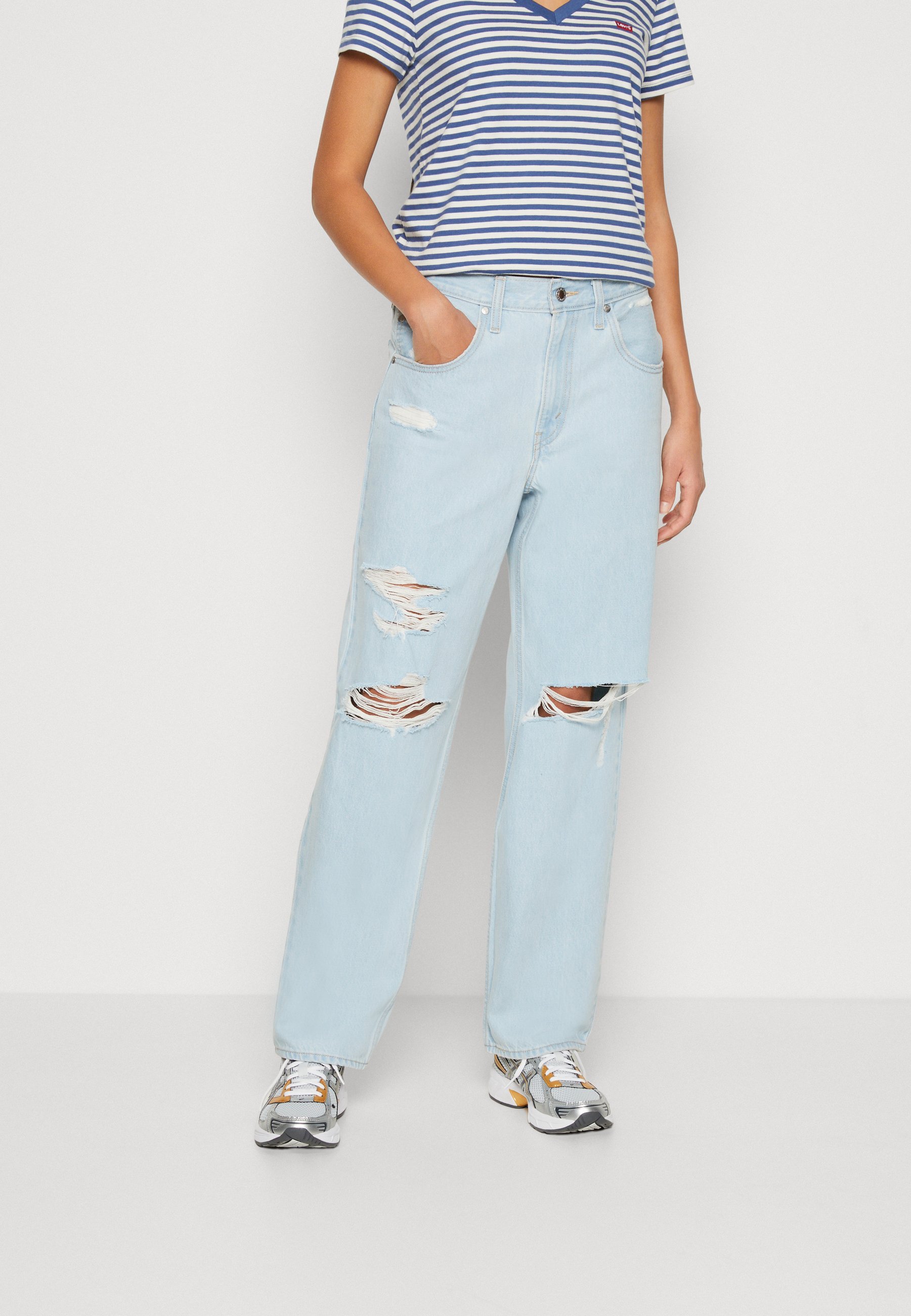 Levi's® '94 BAGGY SILVERTAB - Relaxed fit jeans - plot twist/destroyed denim