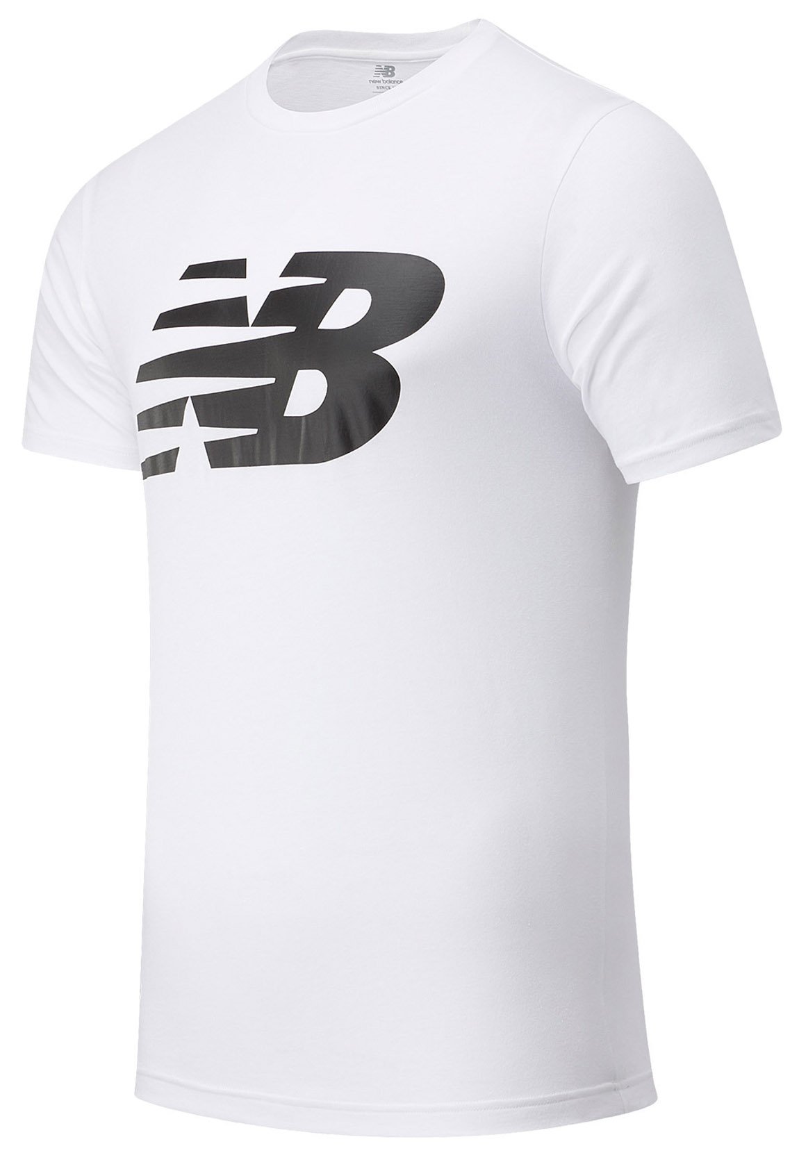 NB Print T-shirt - weiß/white