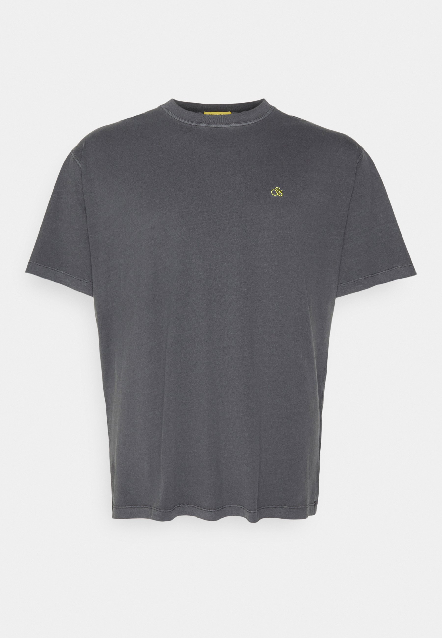 Scotch & Soda GARMENT DYE LOGO - Basic T-shirt - vinyl/anthracite