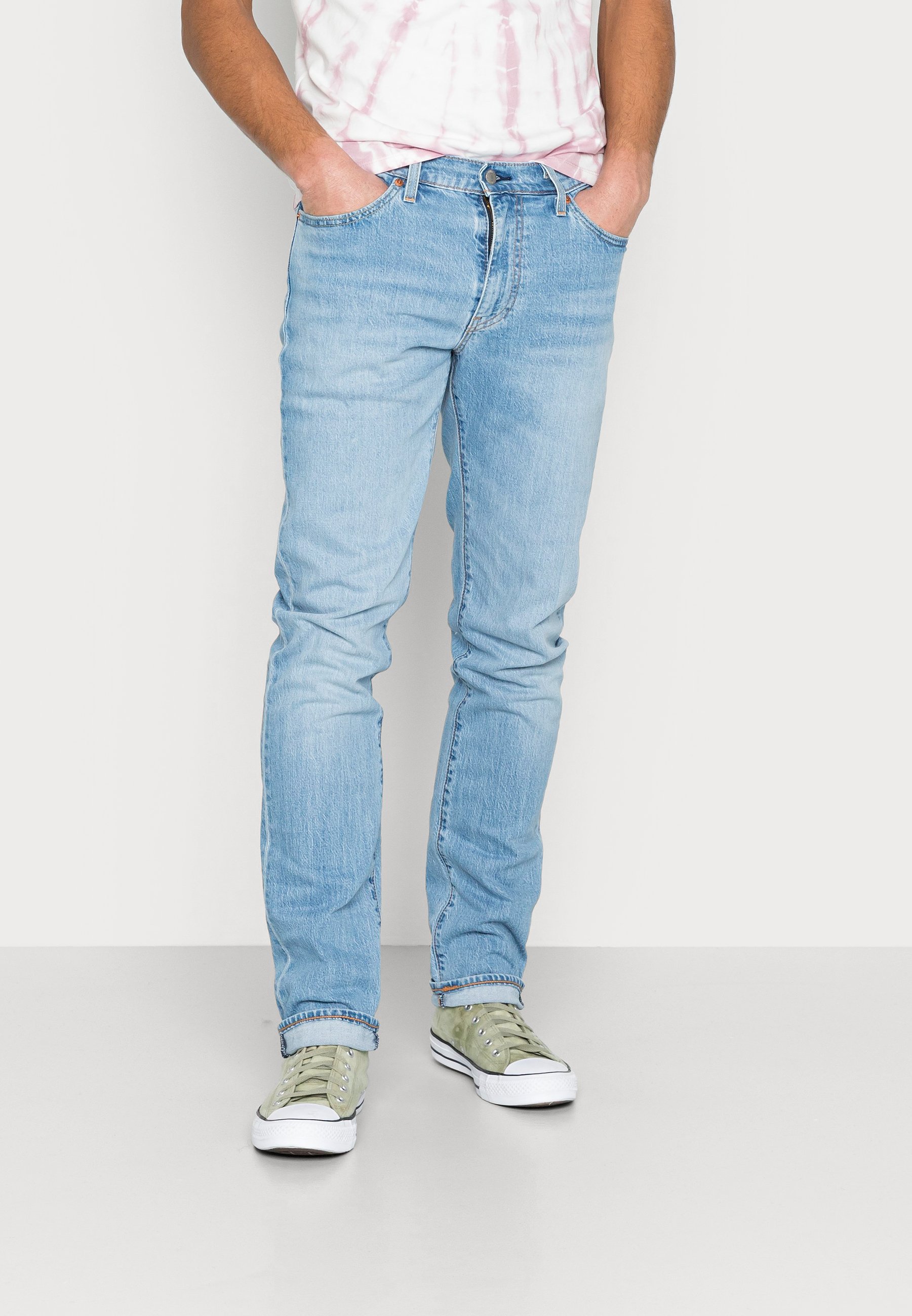 Levi's® 511™ SLIM - Slim fit jeans - tabor well worn/light-blue denim
