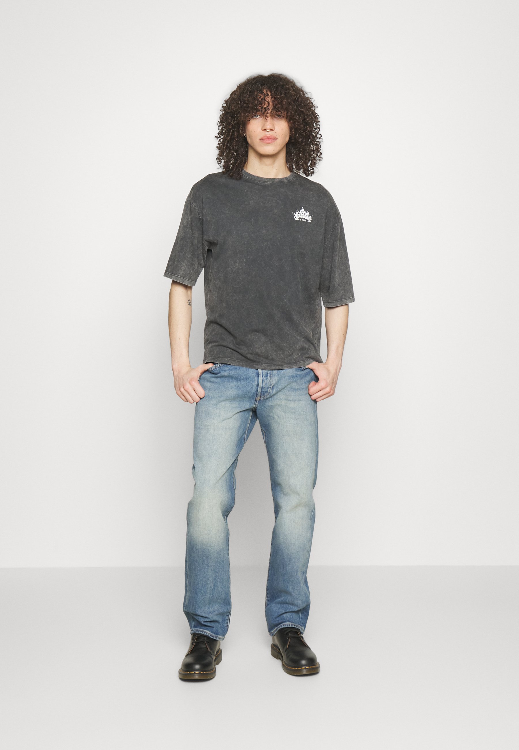 Levi's® 501® ORIGINAL - Straight leg jeans - misty lake/blue denim