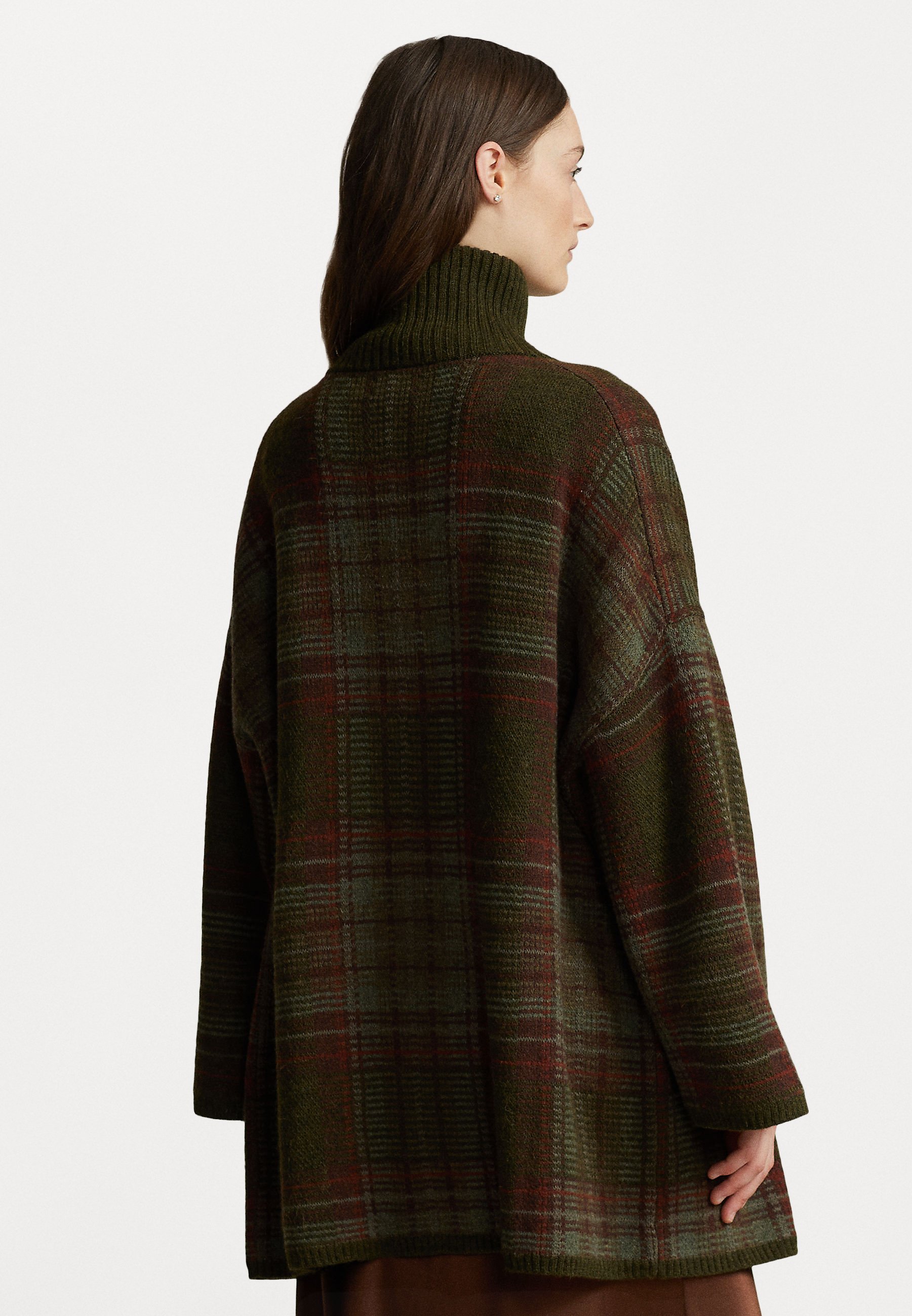 Polo Ralph Lauren LONG SLEEVE - Cape - olive multi/olive