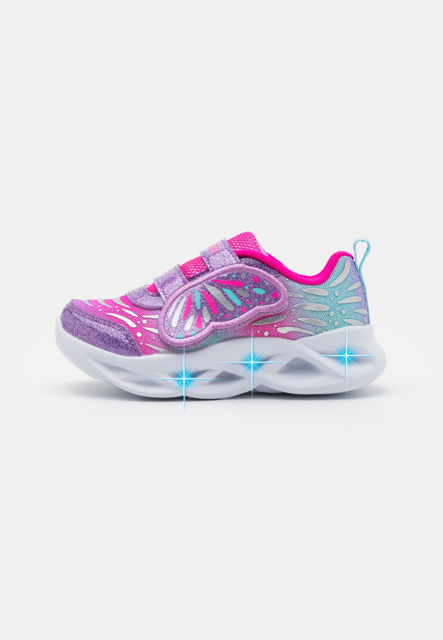 Skechers TWISTY BRIGHTS - Trainers - lavender pink/lilac