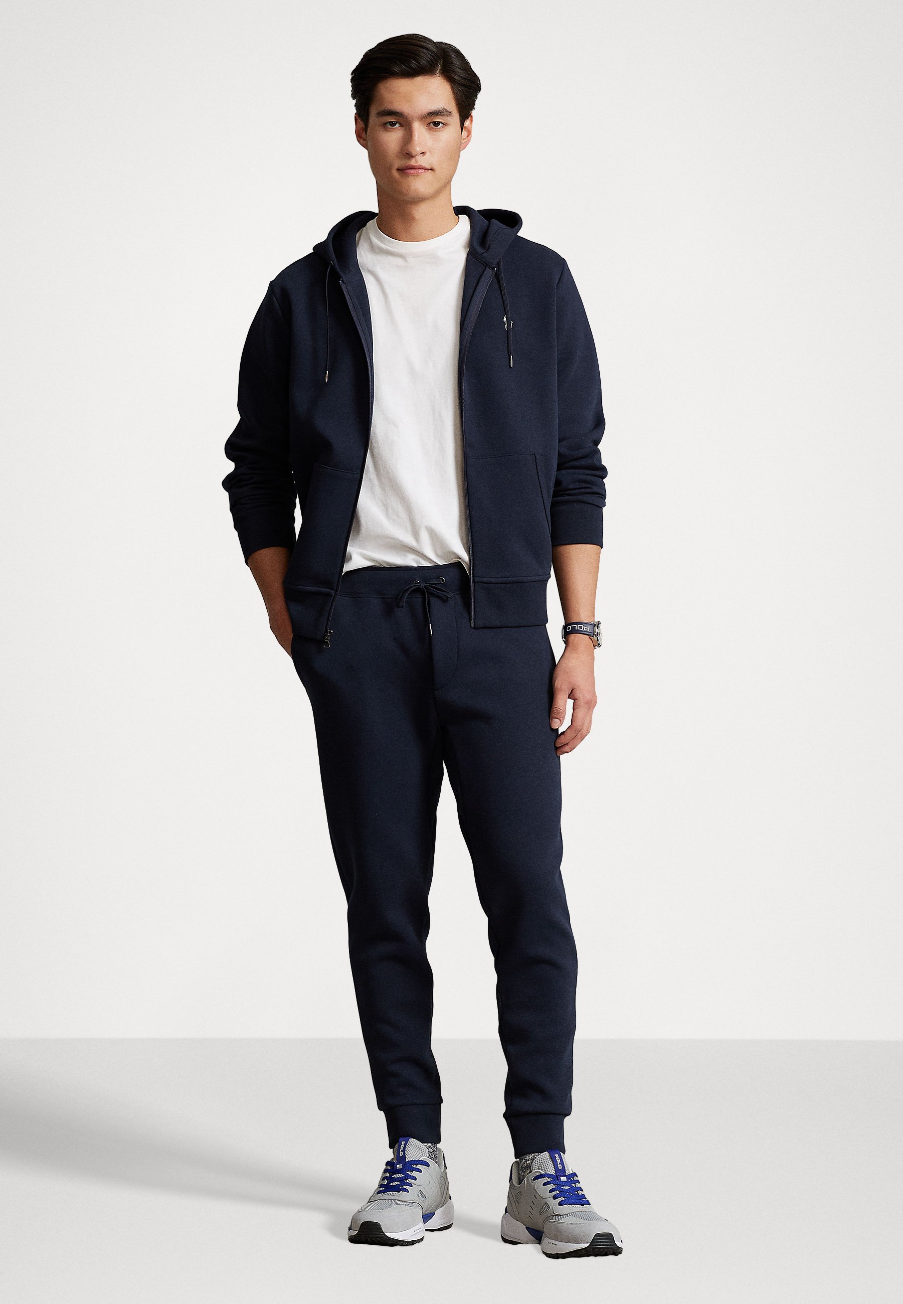 Polo Ralph Lauren HOOD - Zip-up sweatshirt - aviator navy/dark blue