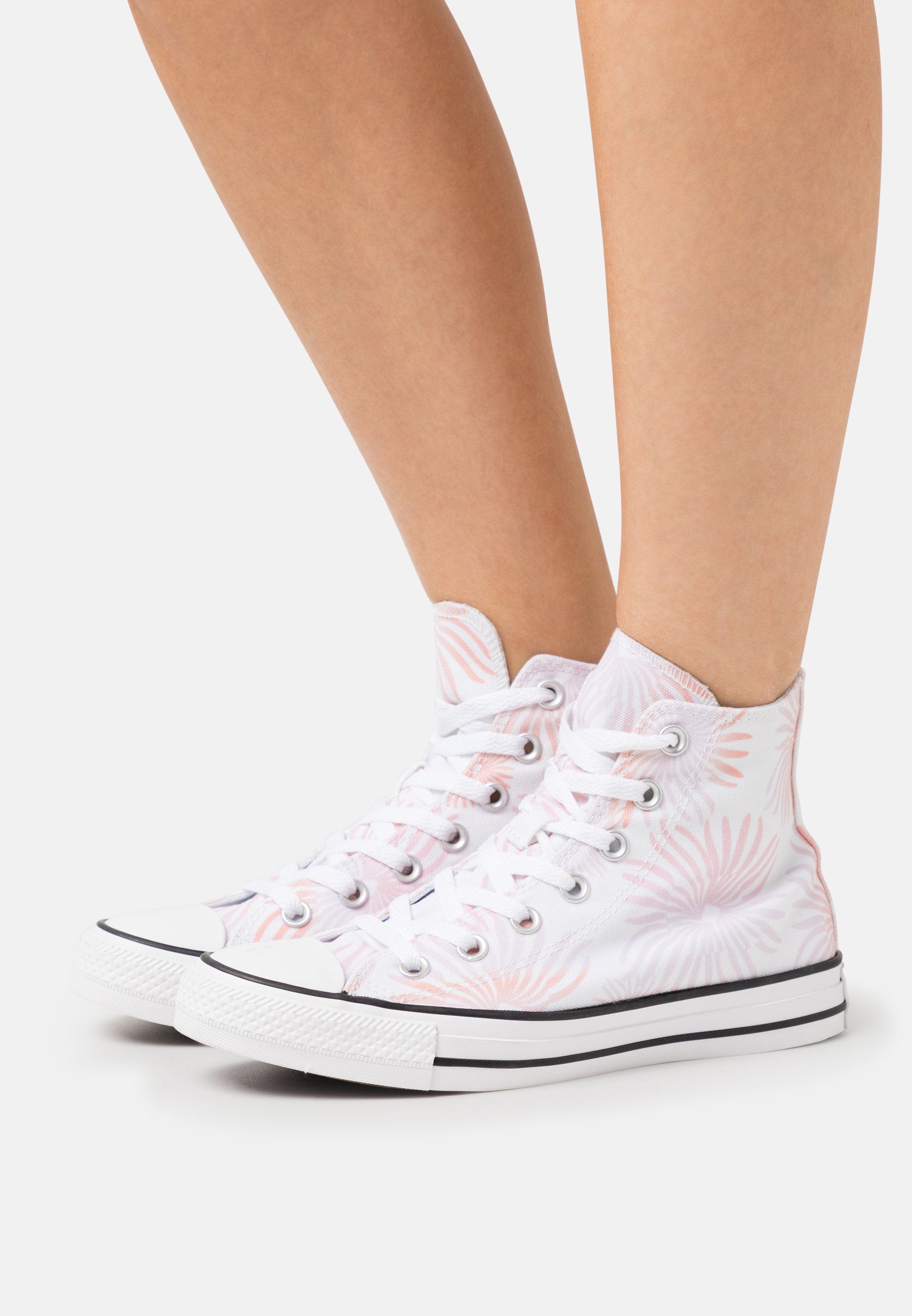 Converse CHUCK TAYLOR ALL STAR FLORAL - High-top trainers - vapor violet/canyon dusk/light pink