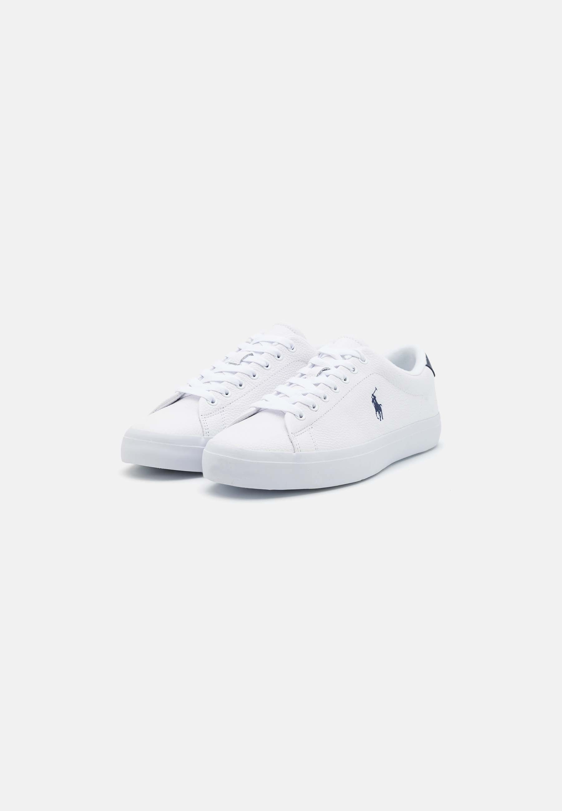 Polo Ralph Lauren LONGWOOD UNISEX - Trainers - white/newport navy/white