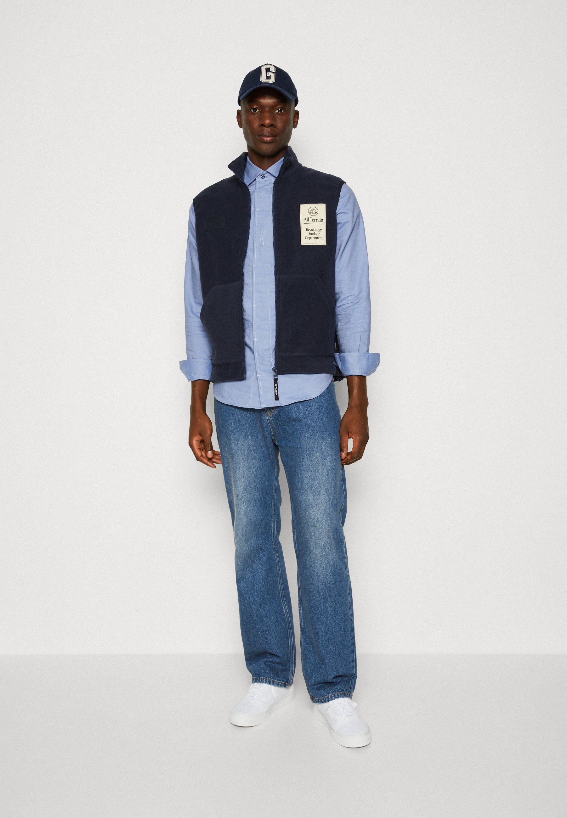 G-Star SECRET UTILITY SHIRT - Shirt - blue/magnesium/light blue