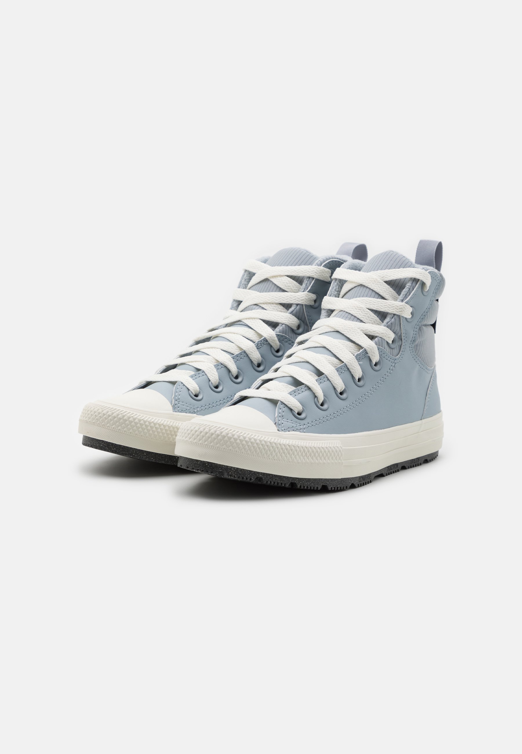 Converse CHUCK TAYLOR ALL STAR BERKSHIRE COUNTER CLIMATE UNISEX - High-top trainers - heirloom silver/egret/black/blue