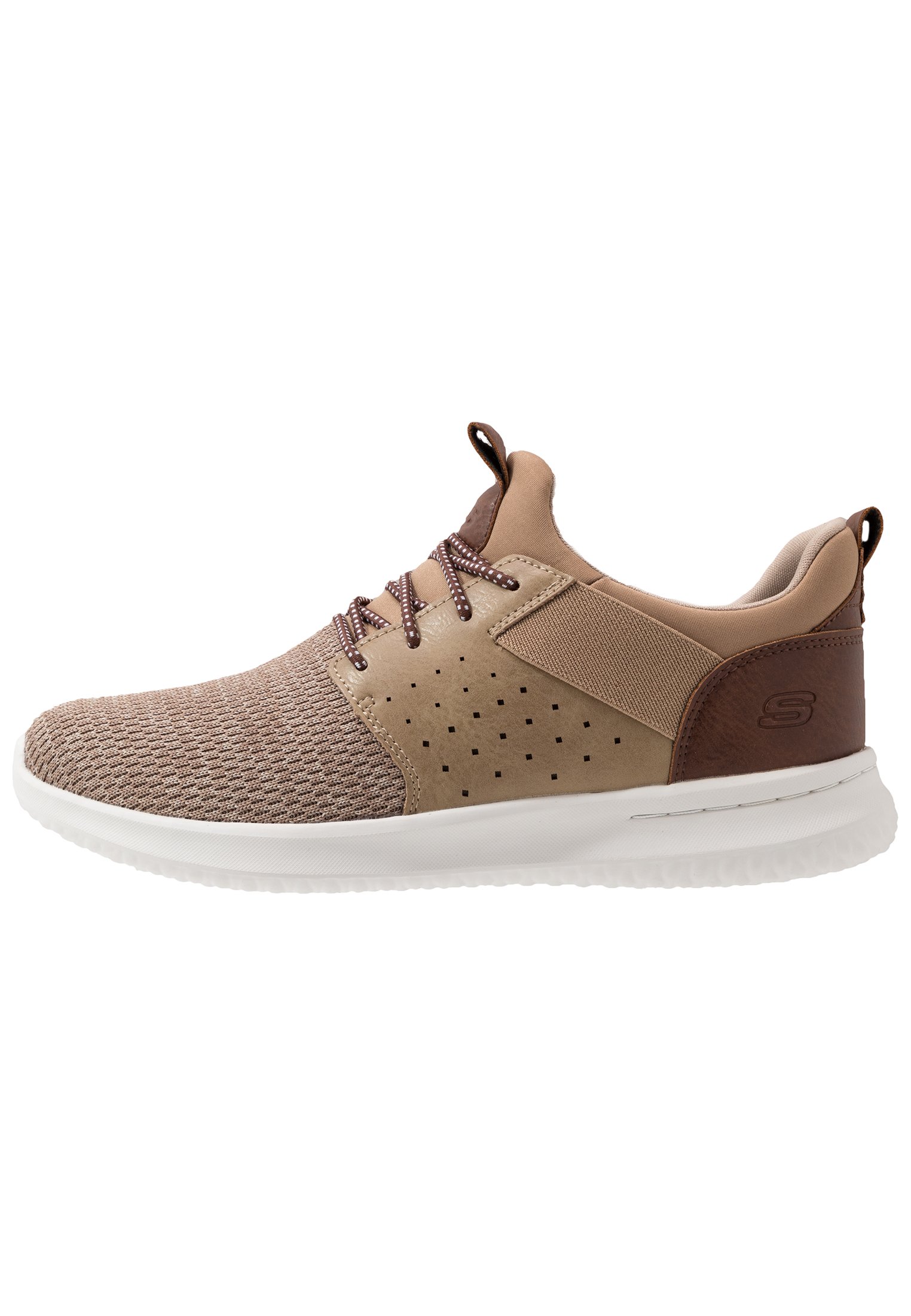 Skechers DELSON - Slip-ons - light brown