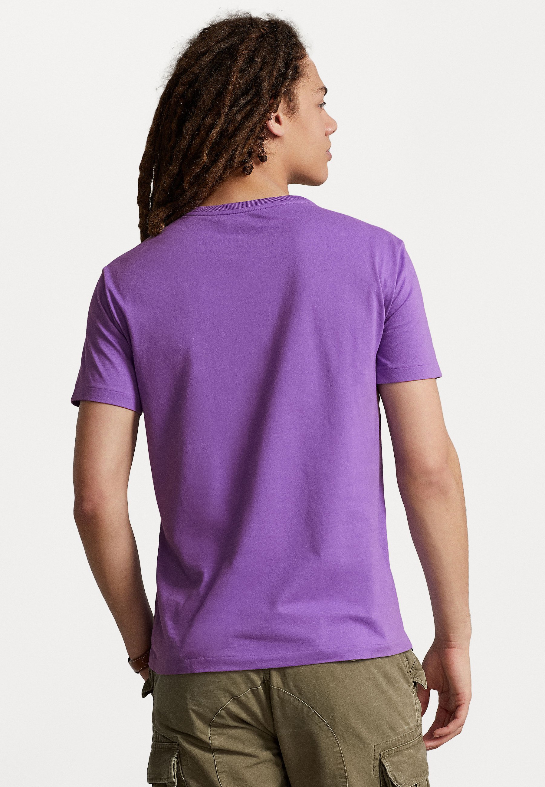 Polo Ralph Lauren SHORT SLEEVE - Basic T-shirt - spring violet/berry