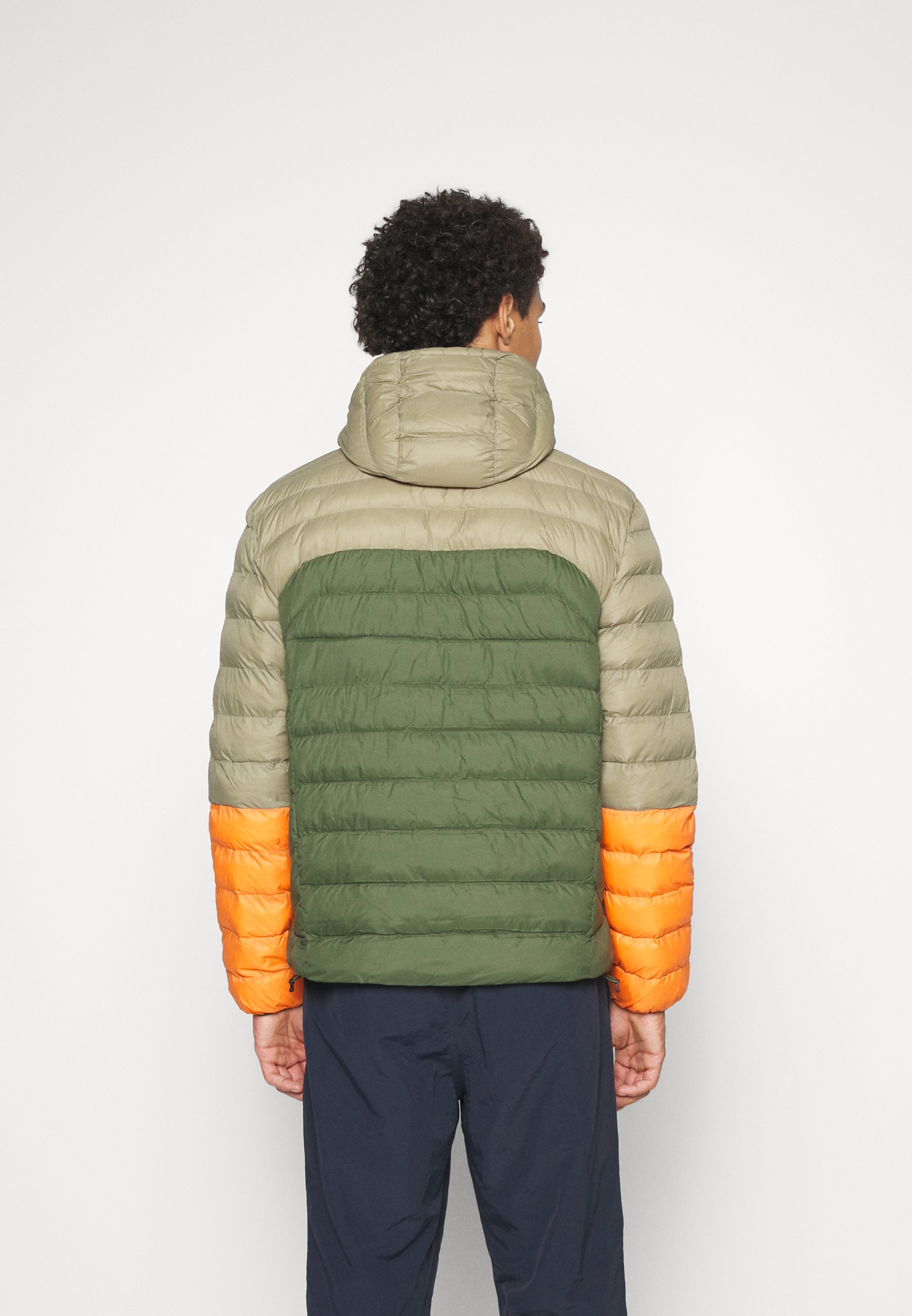 Polo Ralph Lauren INSULATED BOMBER - Down jacket - army/sage green/southern orang/dark green