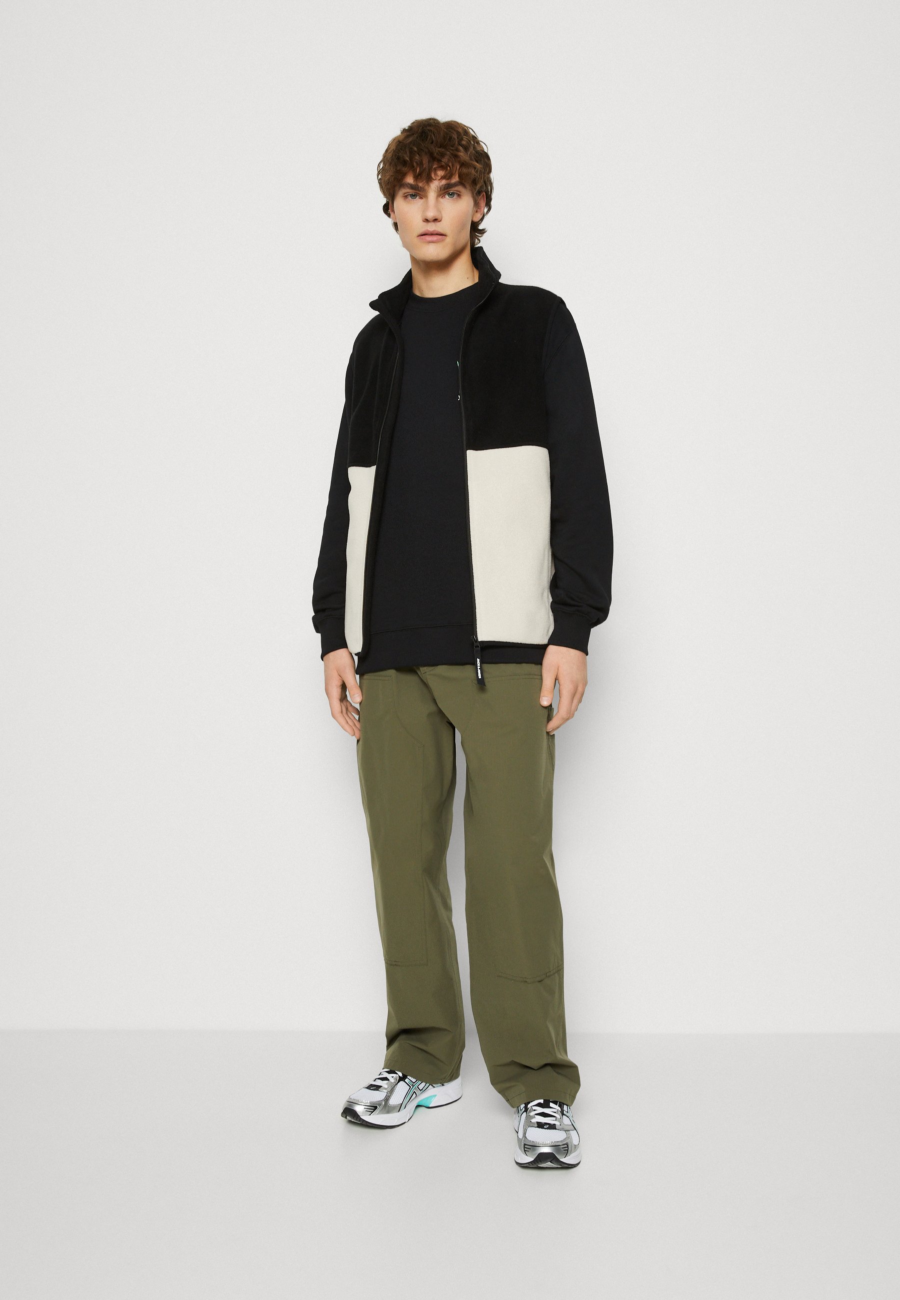 Jack &Jones JJPOWER BODYWARMER - Waistcoat - moonbeam/off-white