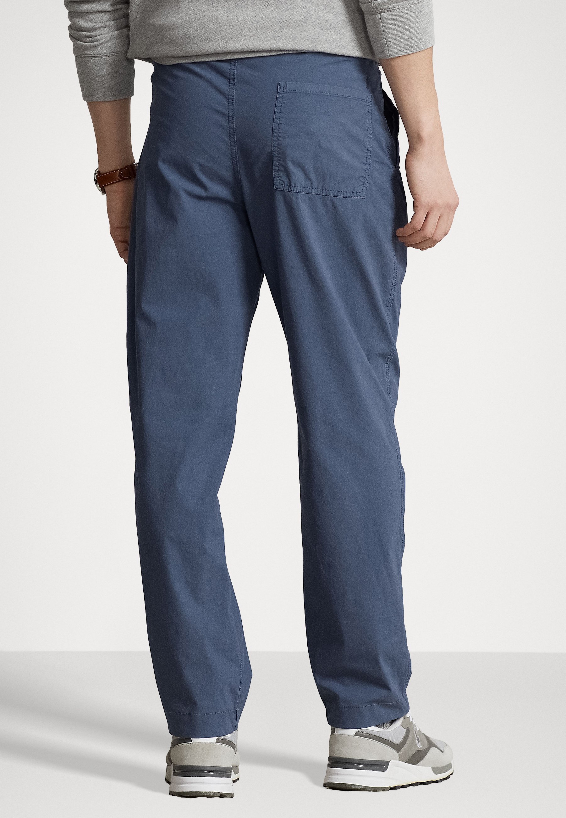Polo Ralph Lauren RIIS EASY FLAT FRONT - Trousers - clancy blue/blue