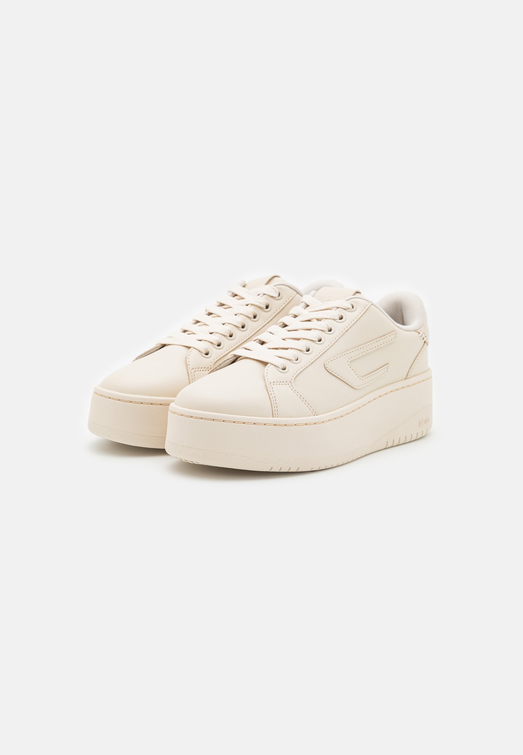 Diesel S-ATHENE BOLD X - Trainers - off white/off-white