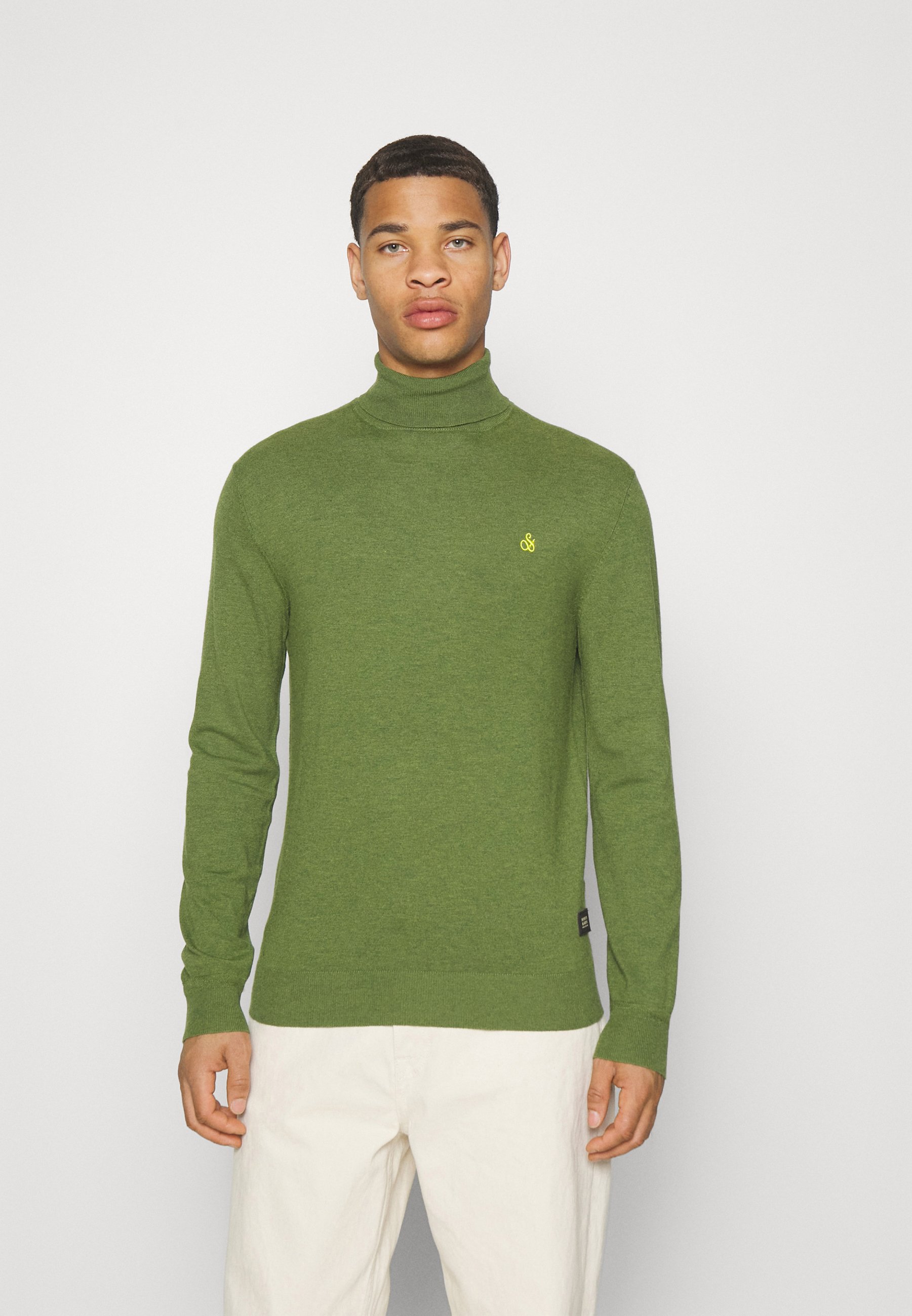 Scotch & Soda ESSENTIALS TURTLE  - Jumper - green