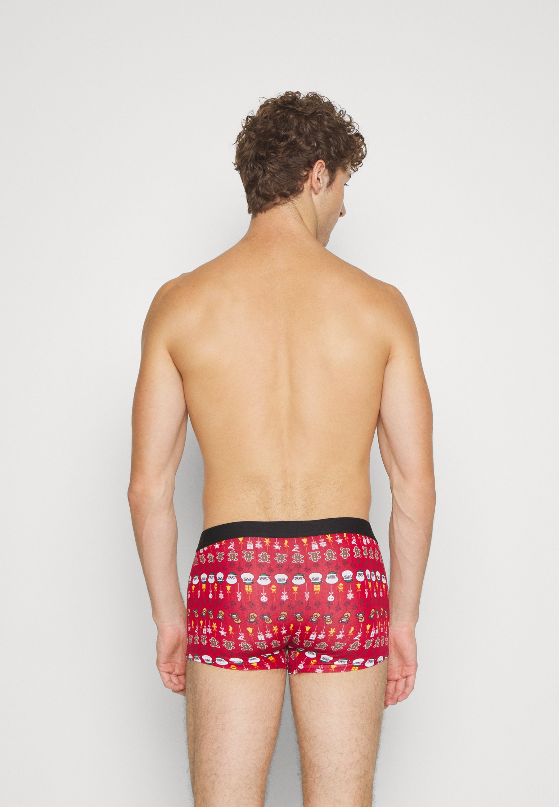 Jack &Jones JACSWEET XMAS TRUNKS 5 PACK - Pants - navy blazer/rio red/vintage indigo/black/dark blue