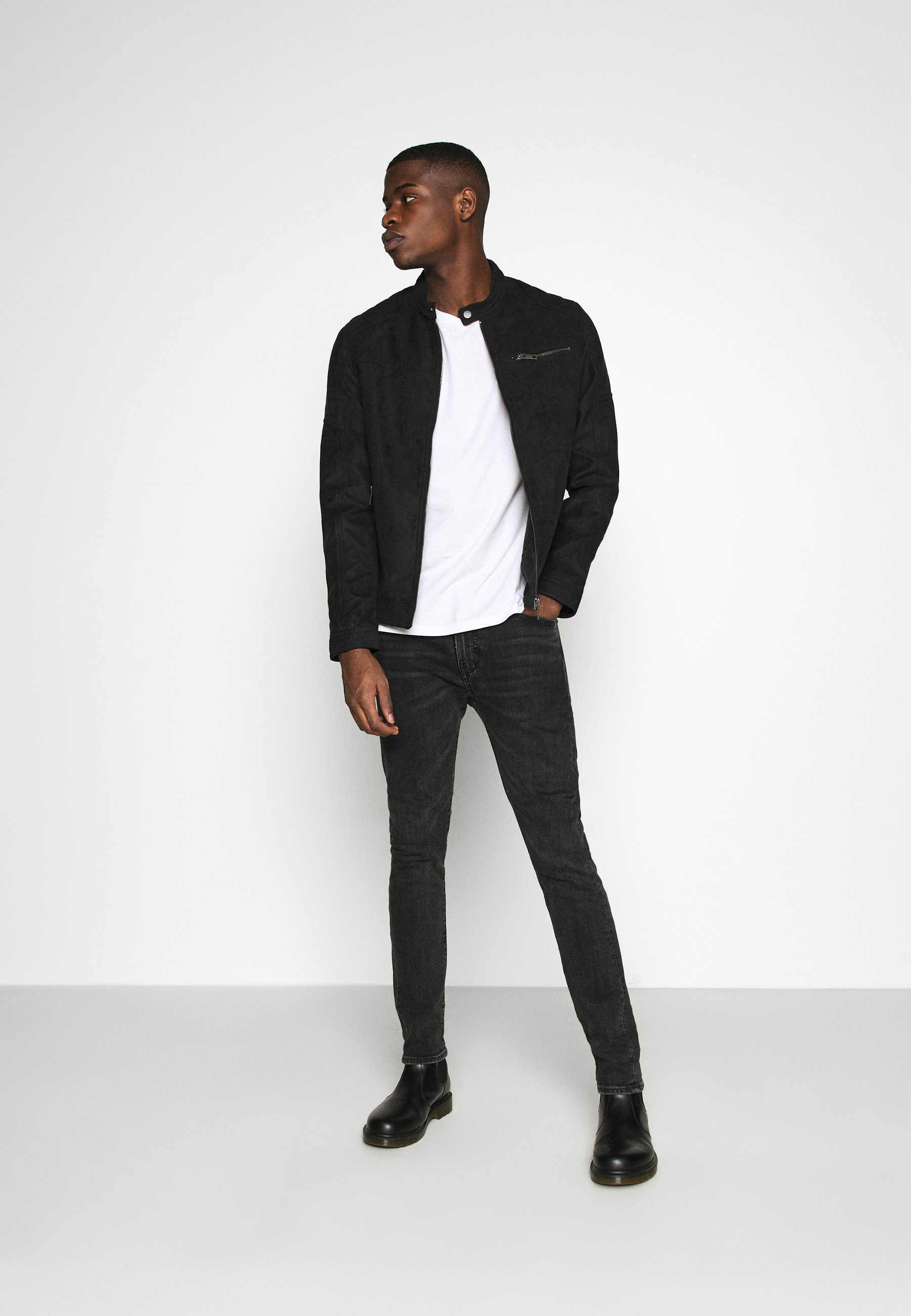 Jack &Jones JJEROCKY NOOS - Light jacket - jet black/black