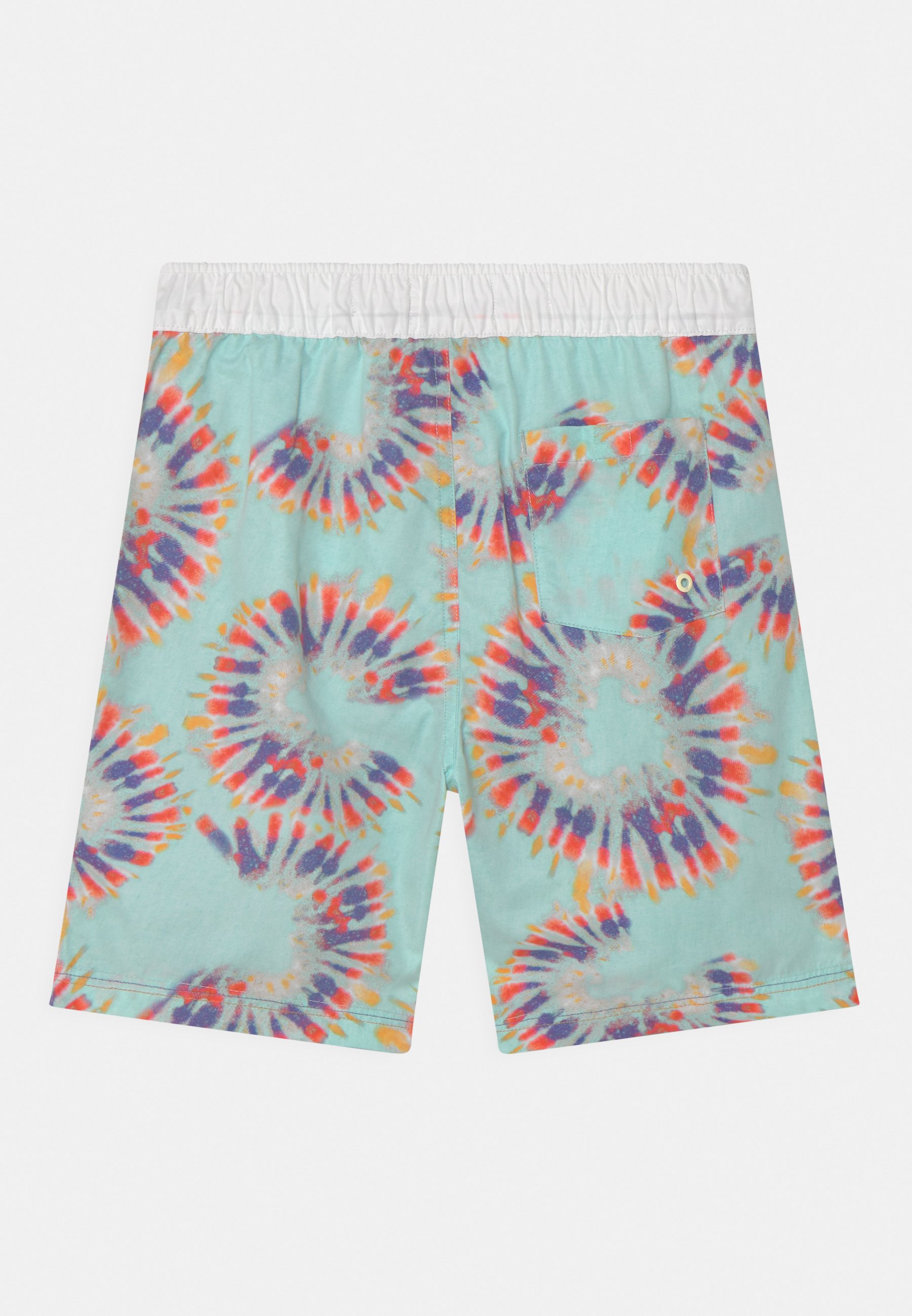 Scotch & Soda MID LENGTH ALL-OVER PRINTED SWIM  - Swimming shorts - light blue