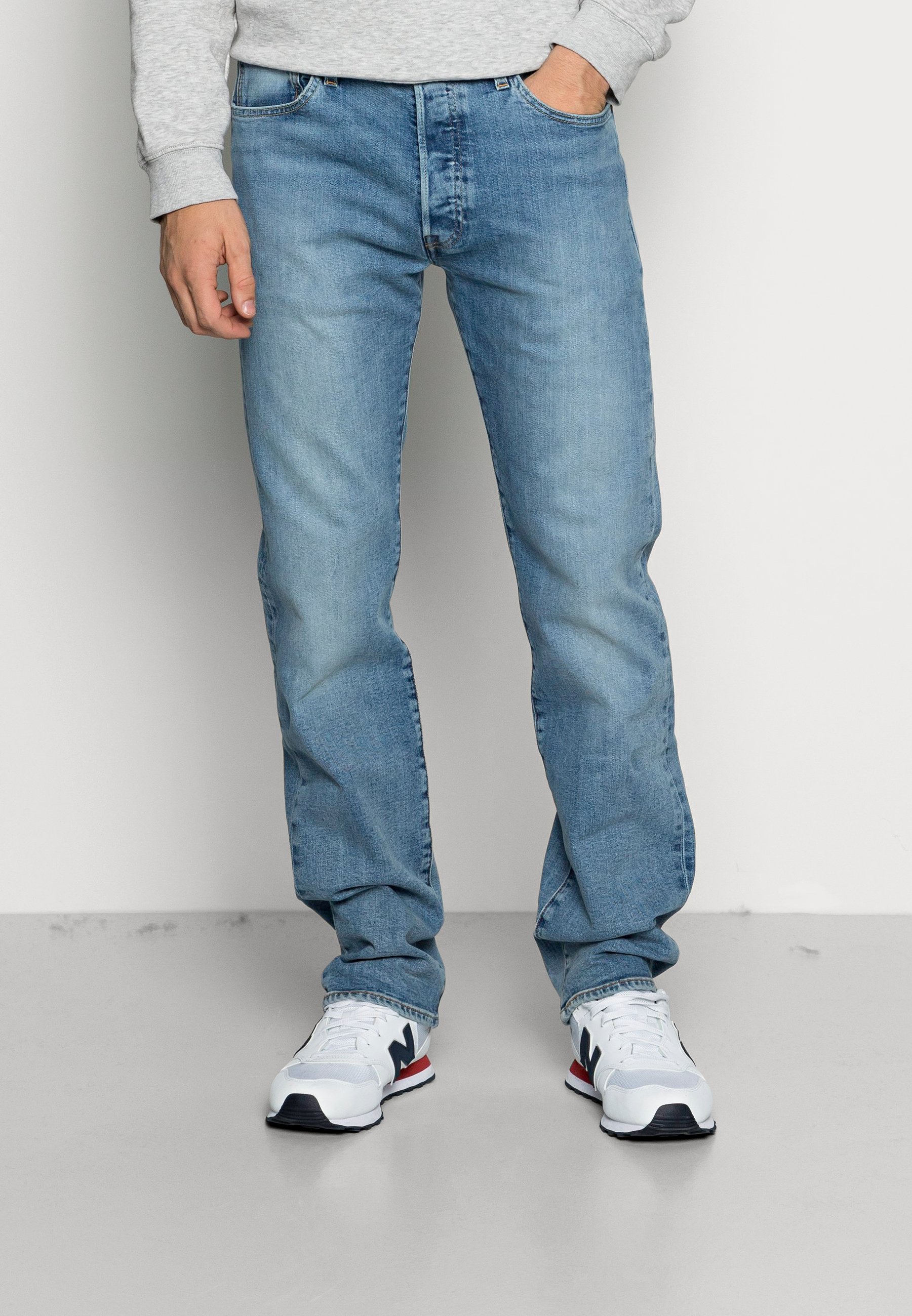 Levi's® 501® ORIGINAL - Straight leg jeans - i call you name/light-blue denim