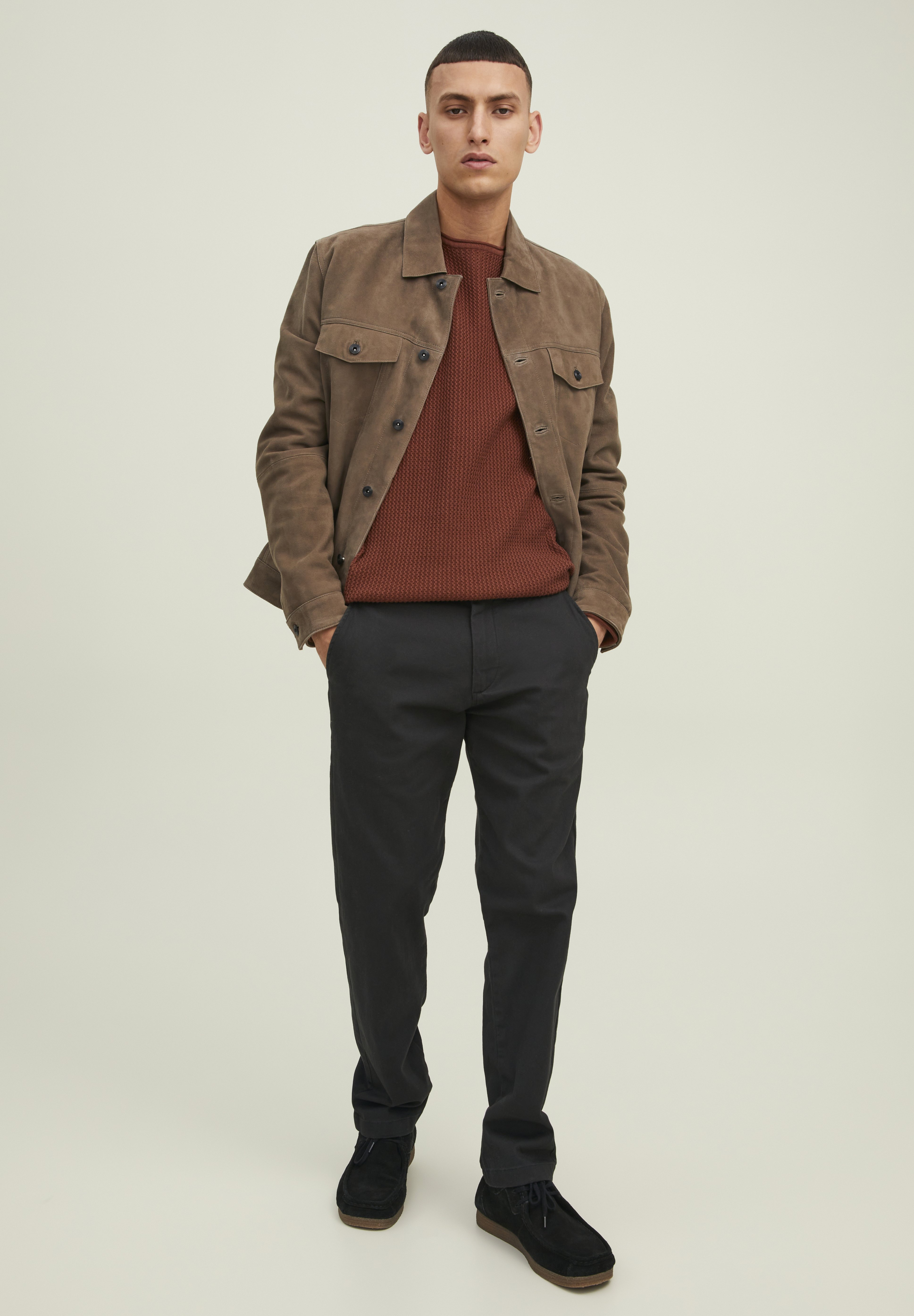 Jack &Jones KANE DAVE AKM - Chinos - black