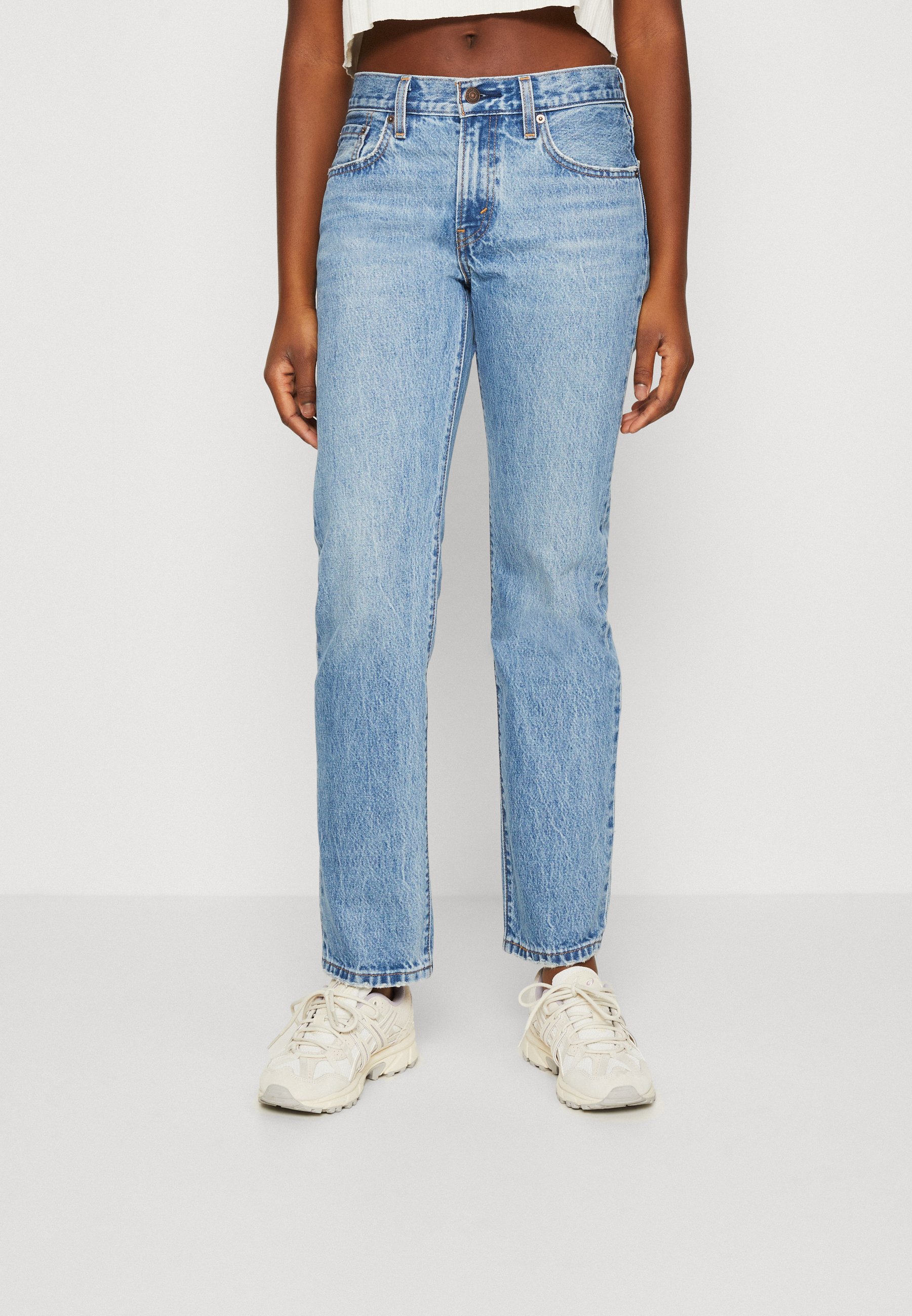 Levi's® MIDDY STRAIGHT - Straight leg jeans - good grades/blue denim