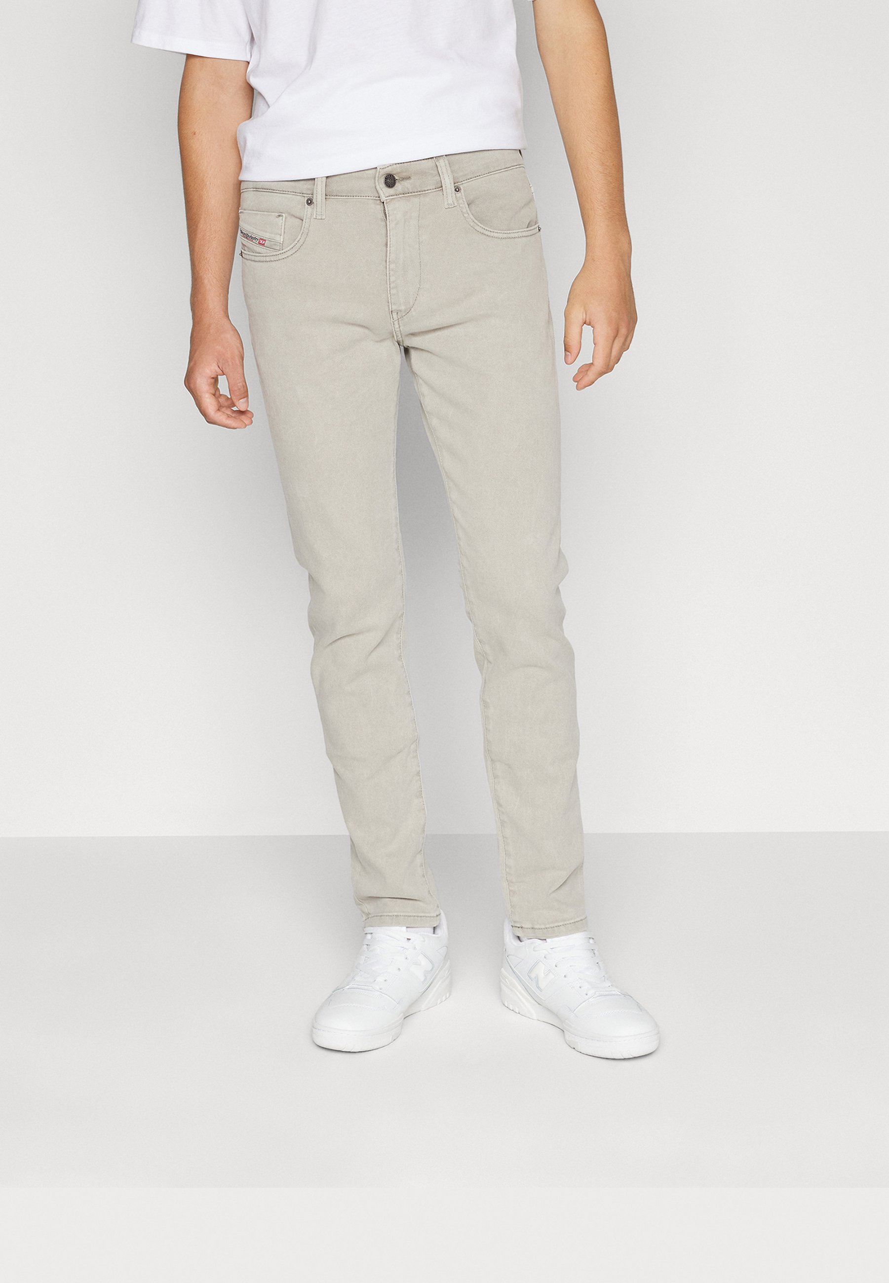 Diesel D-STRUKT - Slim fit jeans - 0qwty91z/grey denim