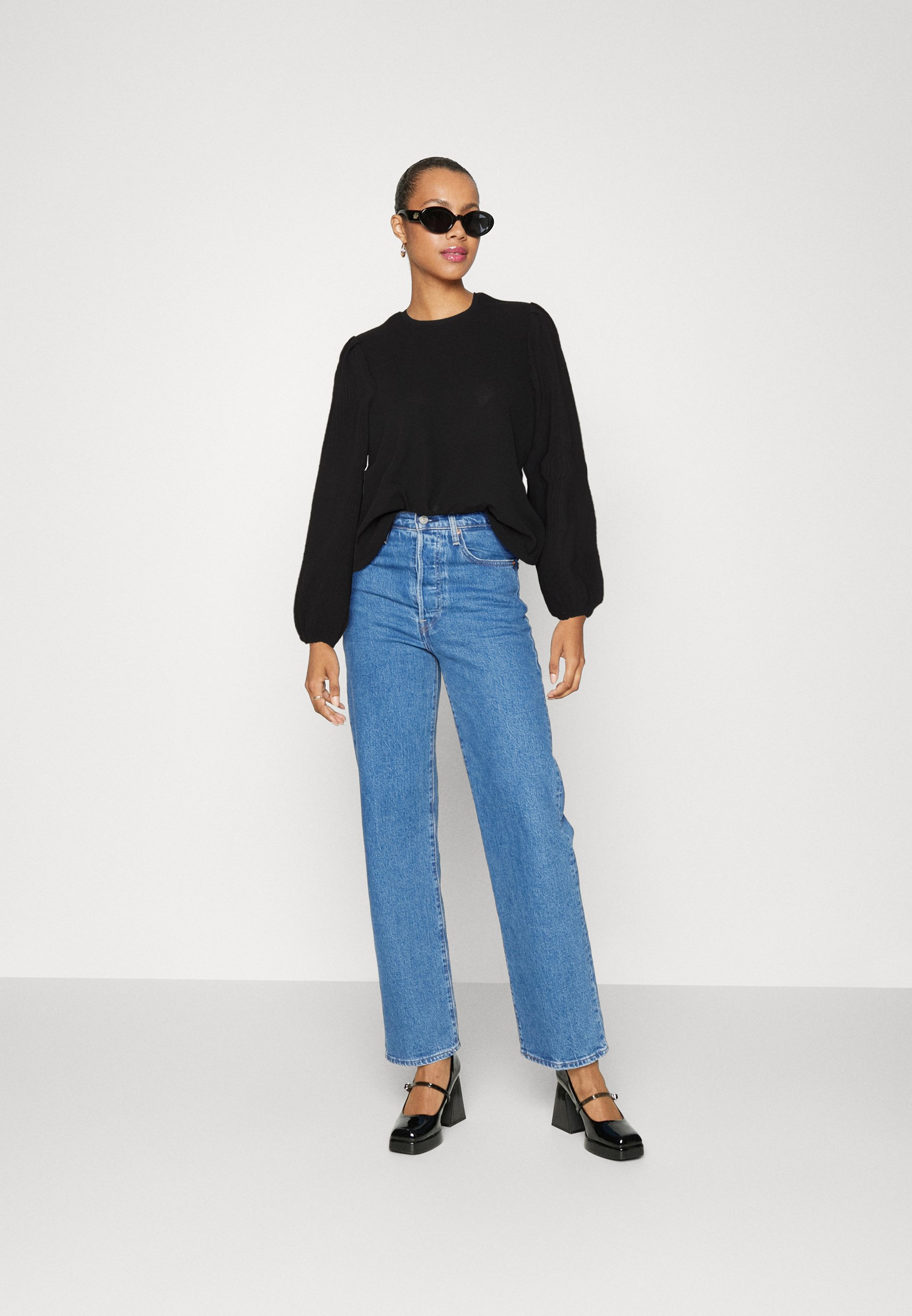 Vero Moda VMRITH - Long sleeved top - black