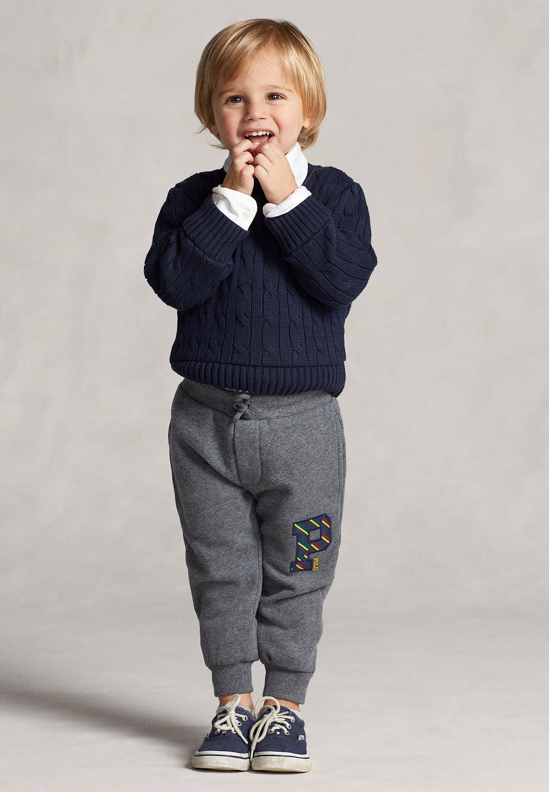 Polo Ralph Lauren CABLE  - Jumper - navy/dark blue